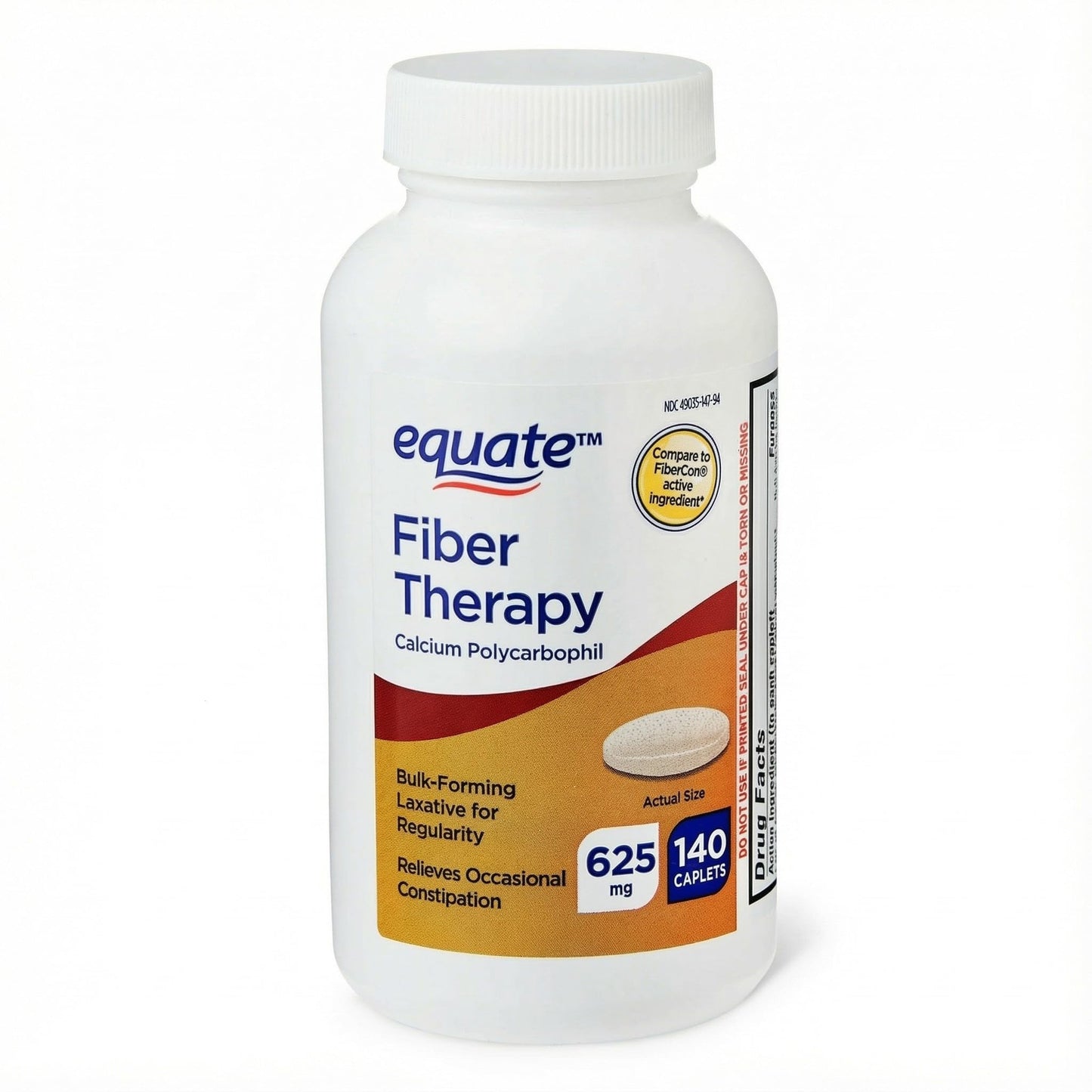 Generic Fiber Therapy 625 mg Caplets, 140 Count