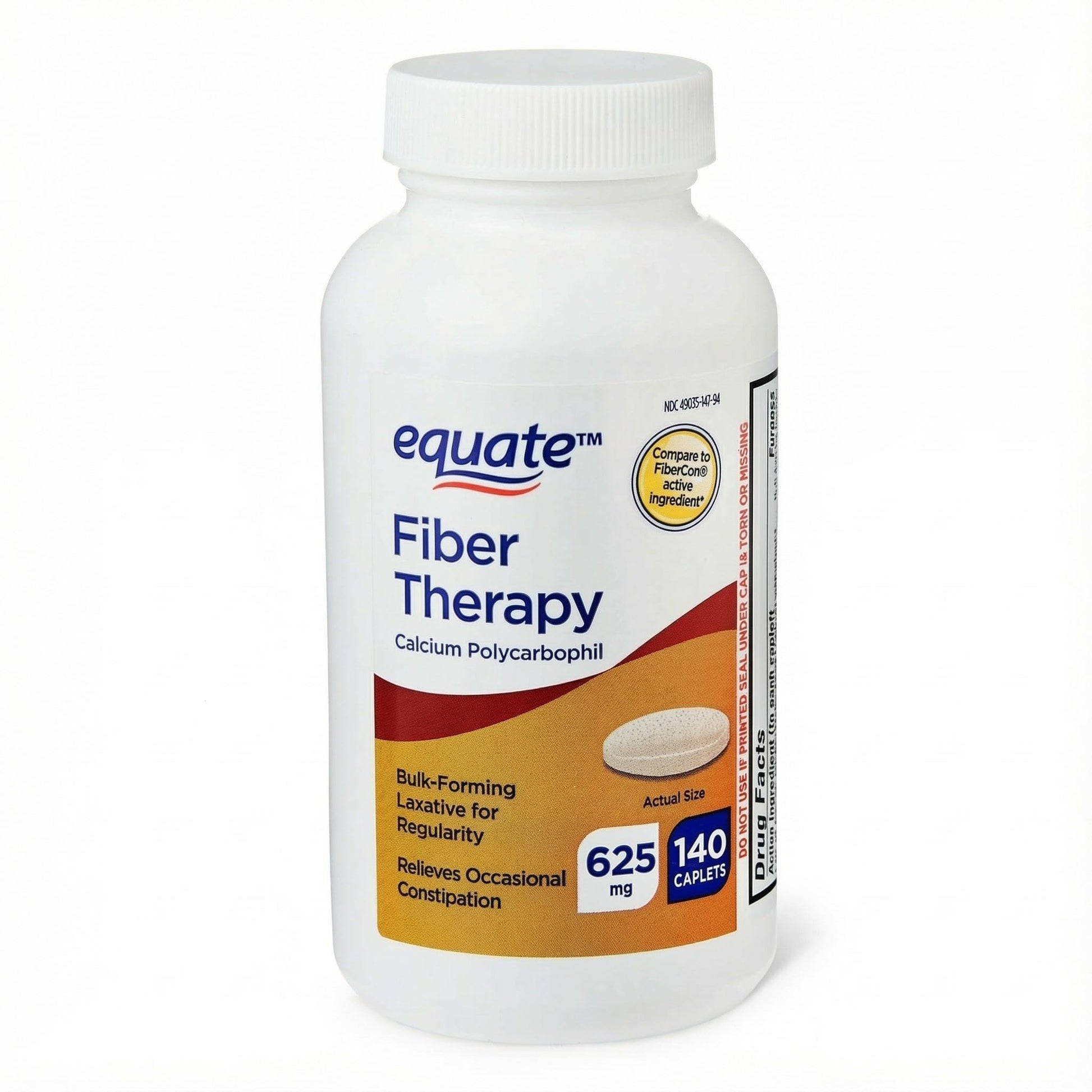 Generic Fiber Therapy 625 mg Caplets, 140 Count