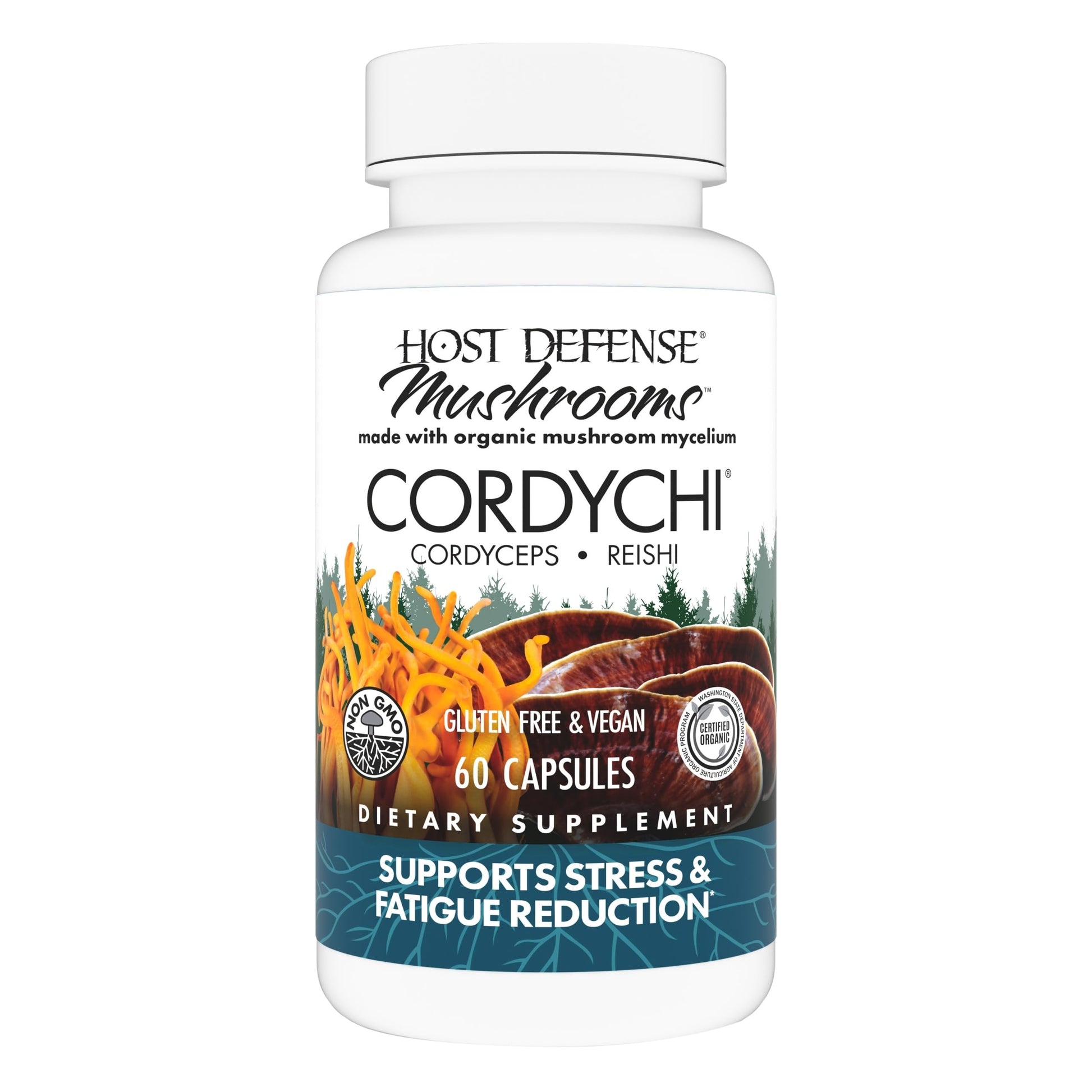 Host Defense CordyChi Capsules 60 Capsules
