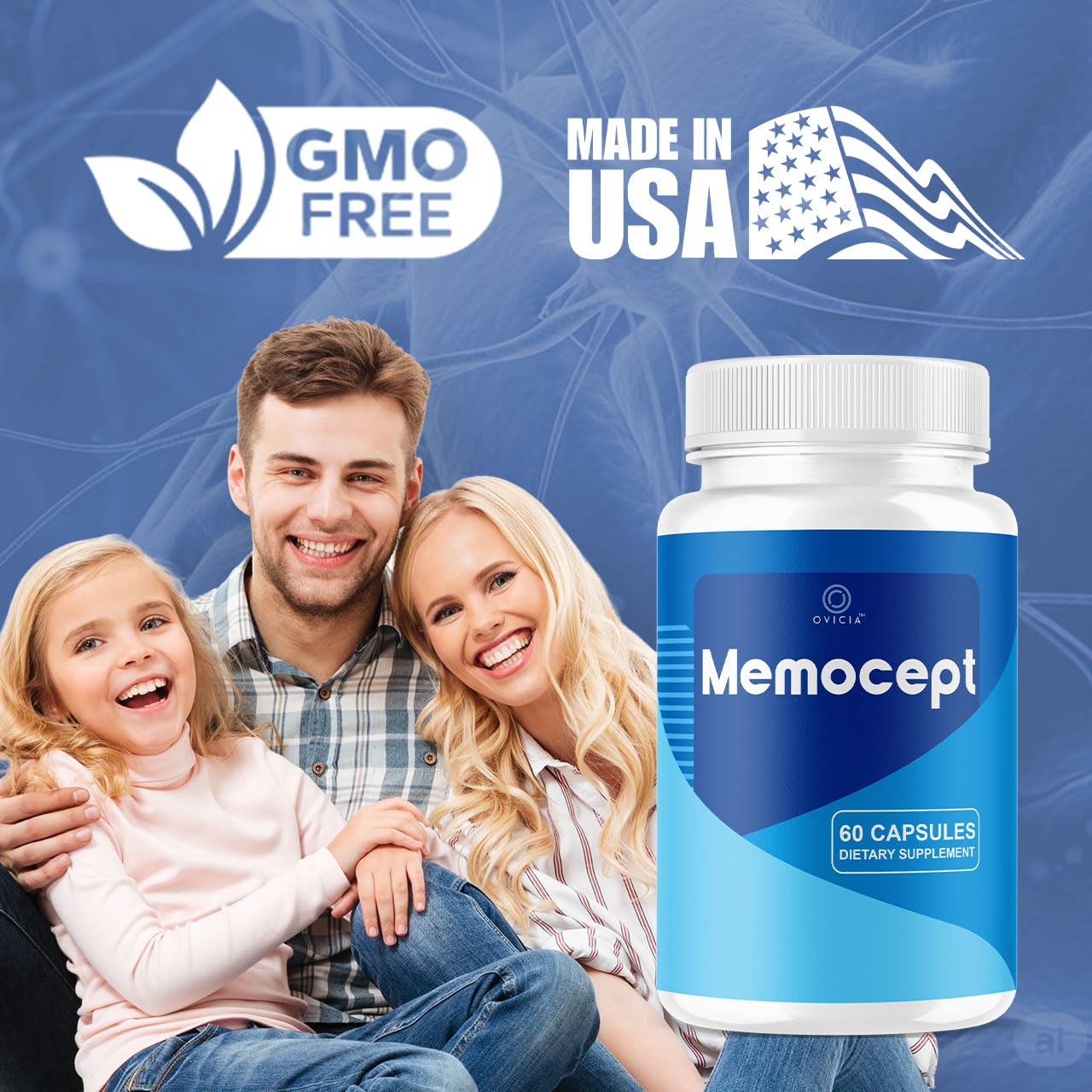 OVICIA Memocept Capsules 60 Count