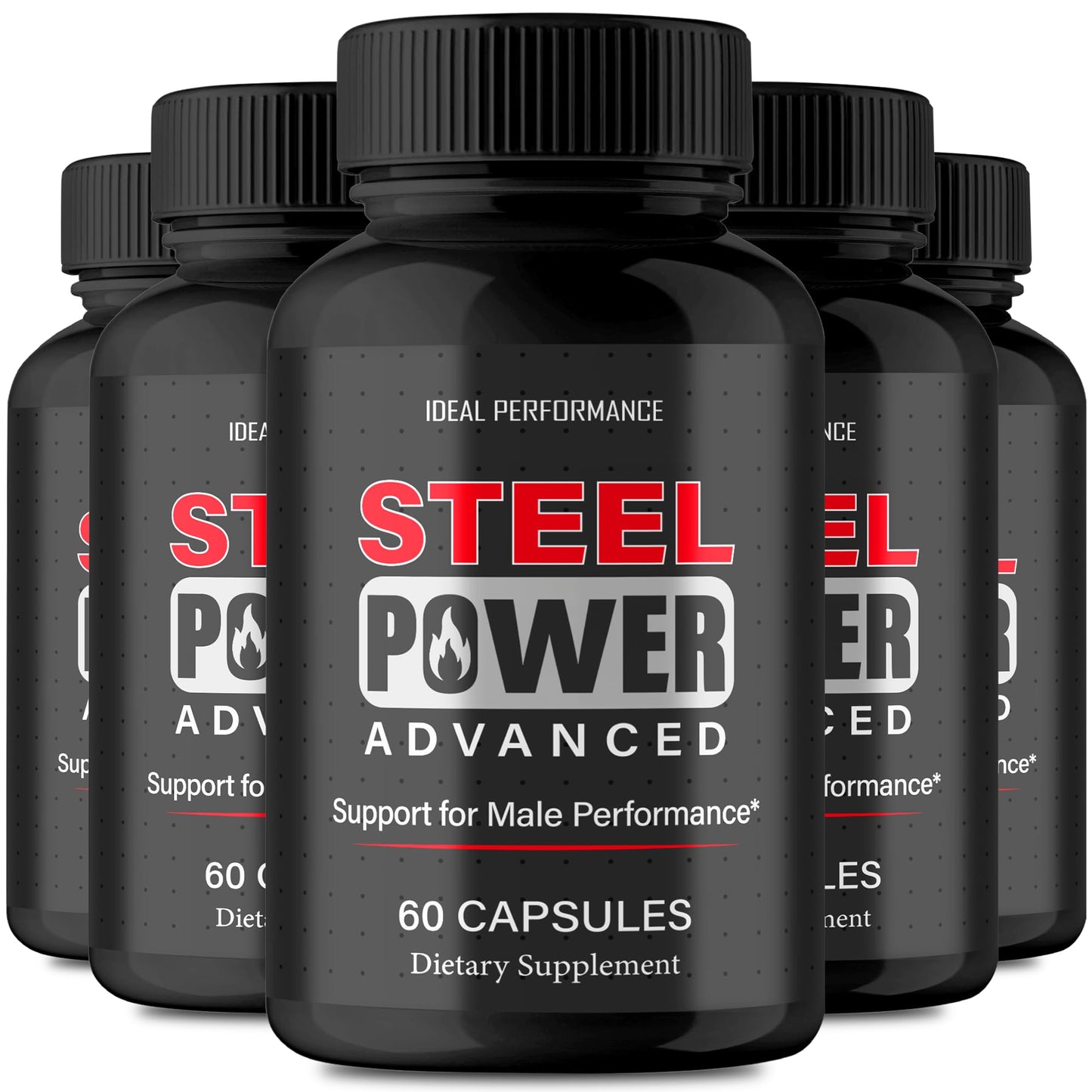 IDEAL PERFORMANCE Steel Power for Men Capsules 300 Capsules