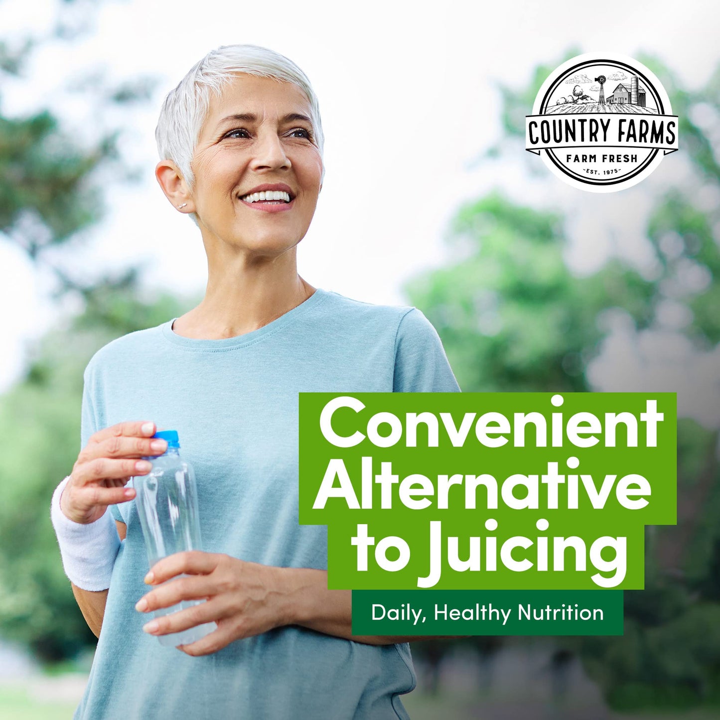 Country Farms Super Fruits Veggies Antioxidant Immune Energy Digestive Capsules Bundle, 150 Capsules