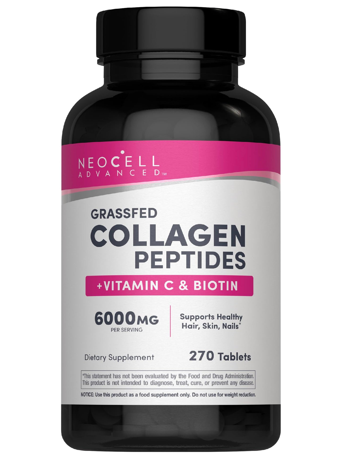 NeoCell Advanced Collagen Peptides 6000mg 270 Tablets