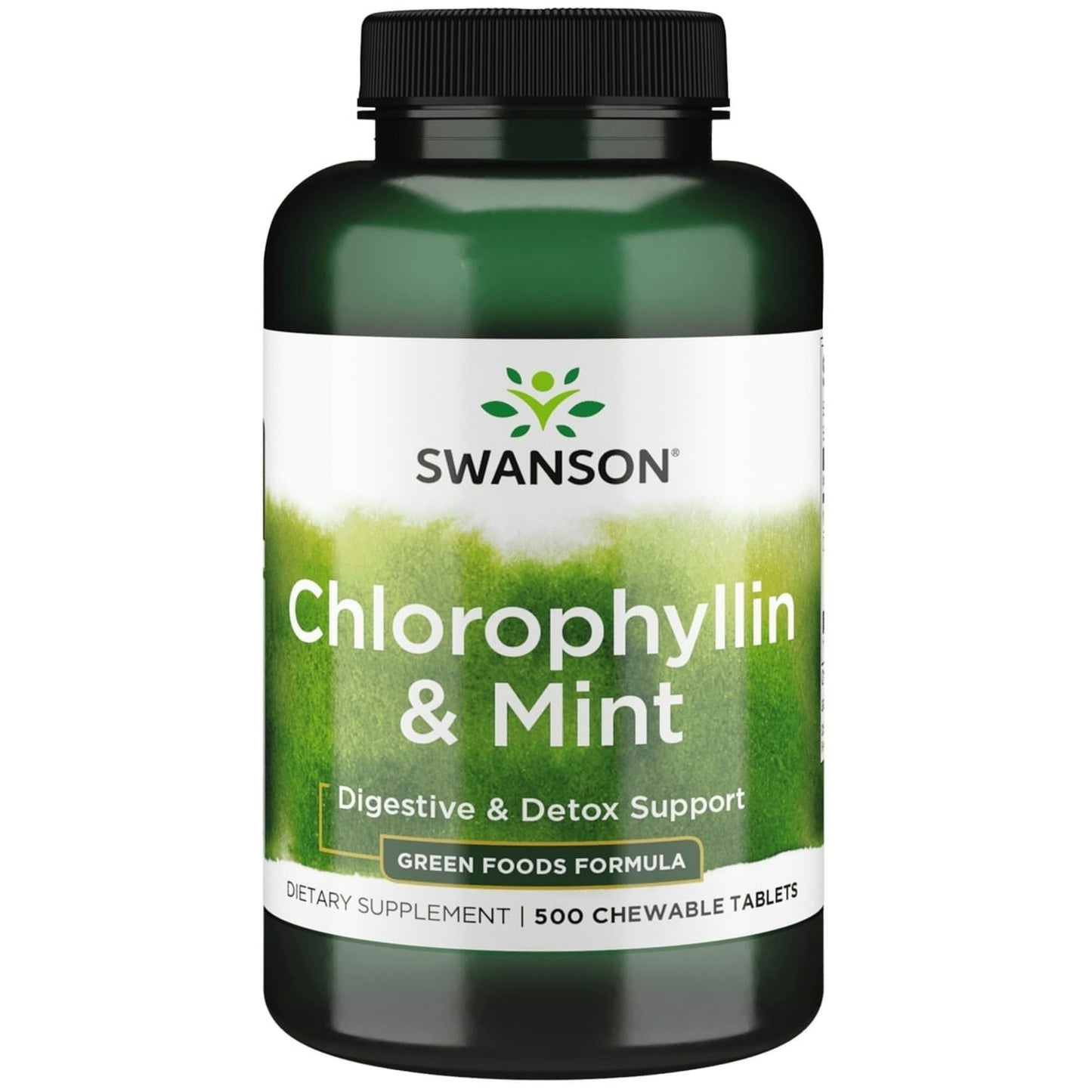Swanson Chlorophyllin & Mint Tablets, 500