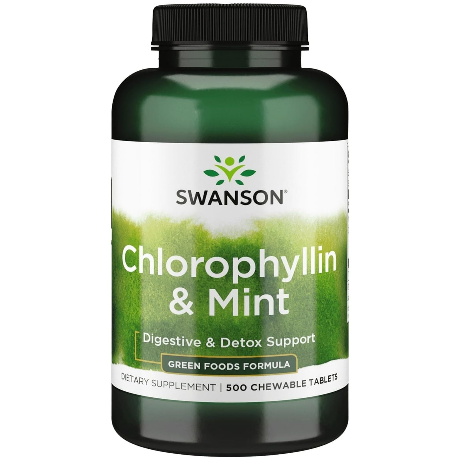 Swanson Chlorophyllin & Mint Tablets, 500