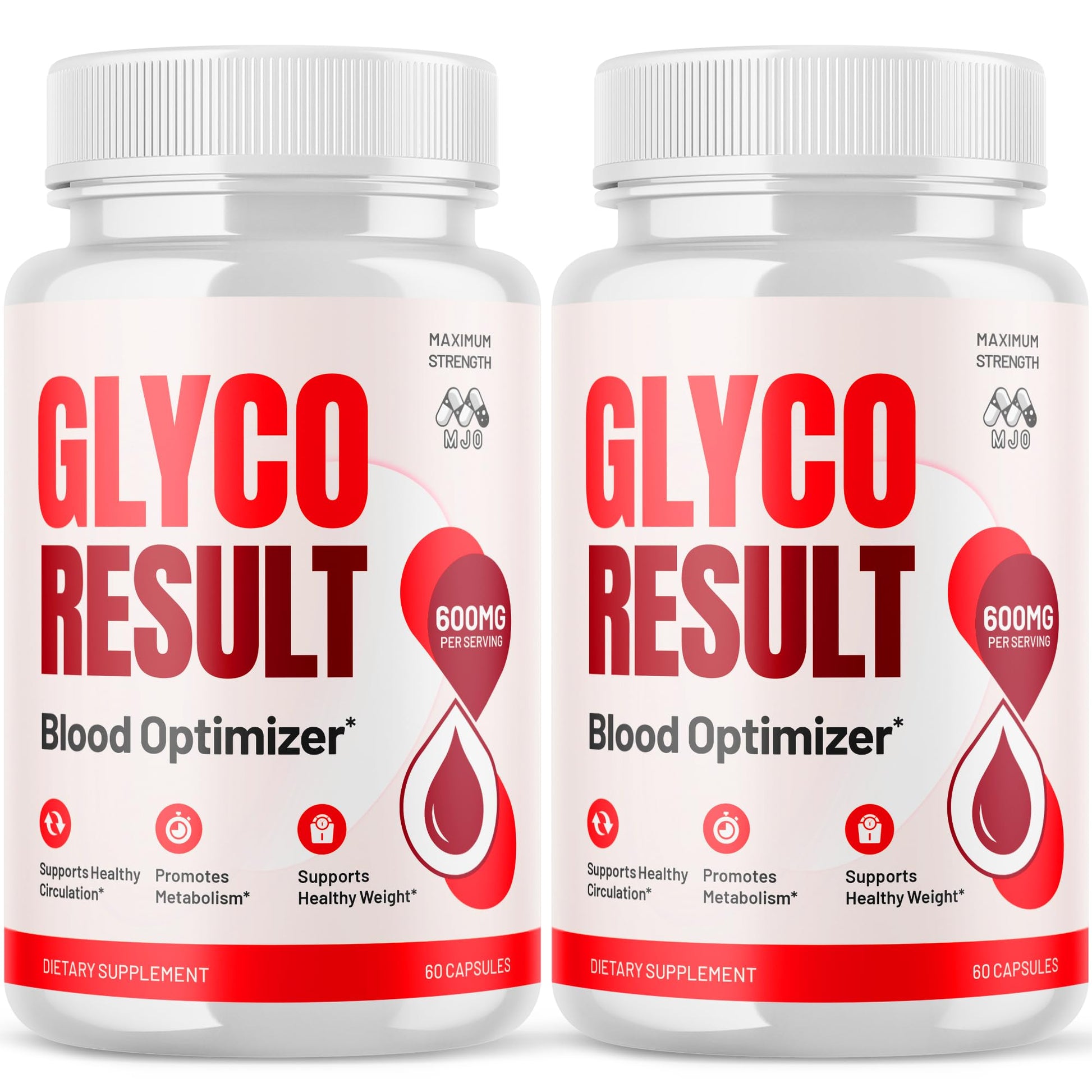 MJO Glyco Result Blood Optimizer Supplement Capsule 120 Capsules