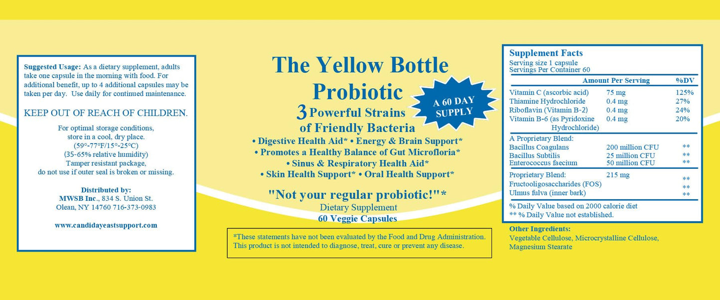 Gottohavit Probiotic Capsule 60 Count