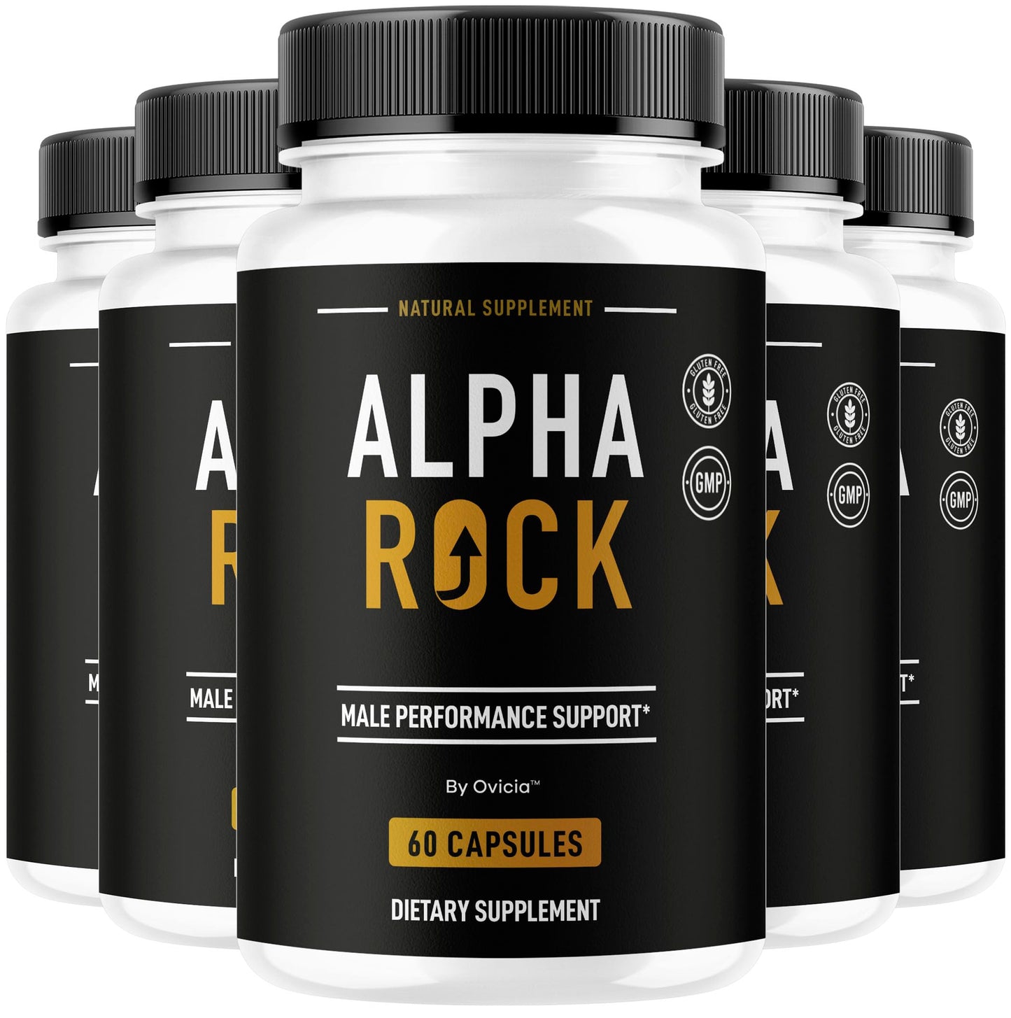OVICIA Alpha Rock Capsules, 300 Capsules