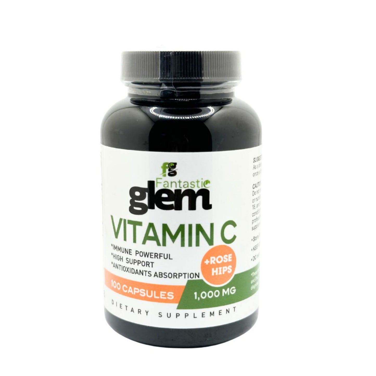 Fantastic Glem Vitamin C 1000mg Capsules, 100 Count