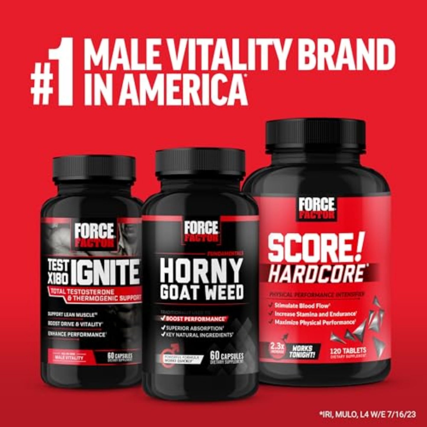 Force Factor Score! Nitric Oxide Capsule, 152 Capsules