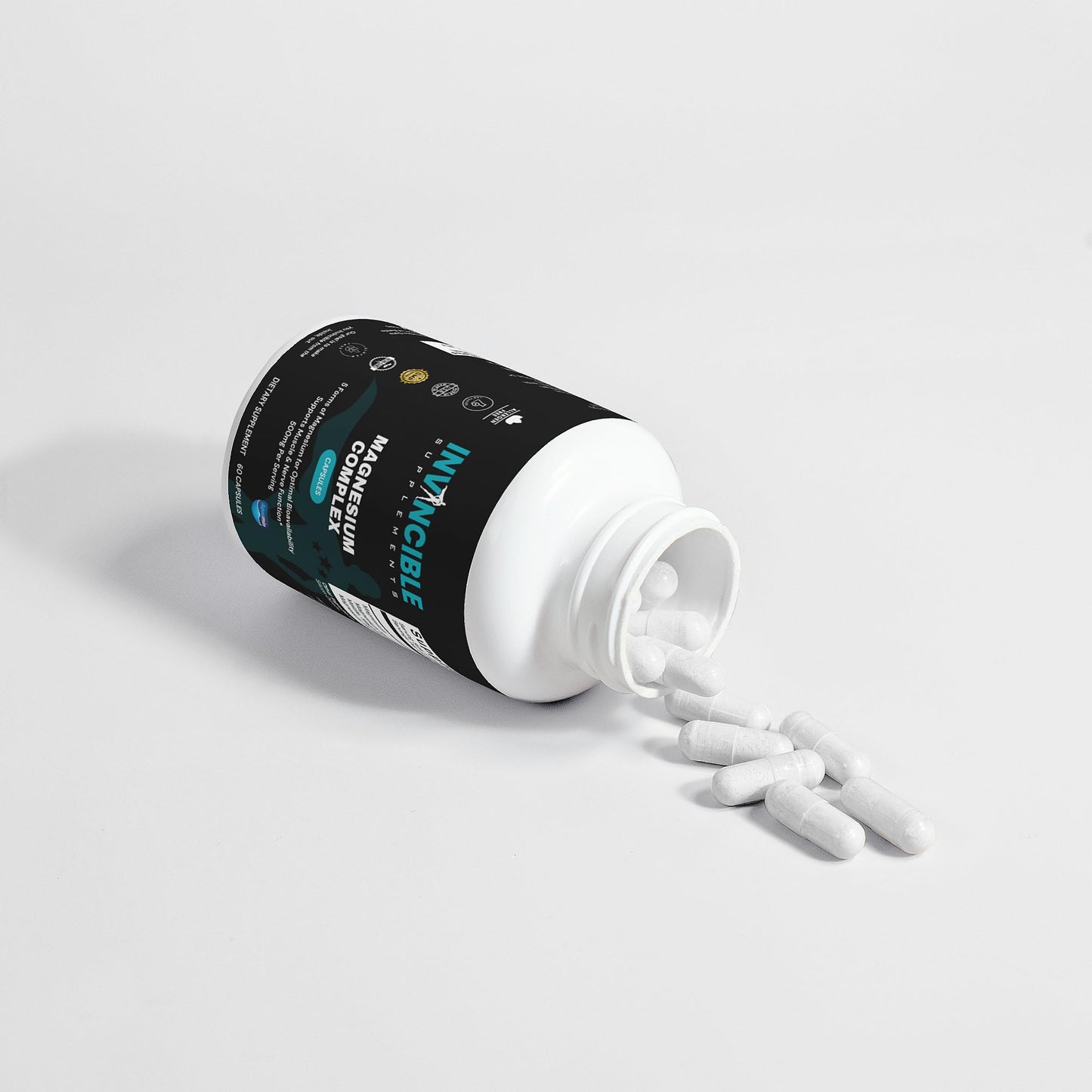 Invincible Supplements Ultimate Magnesium Complex Capsules 60 Count