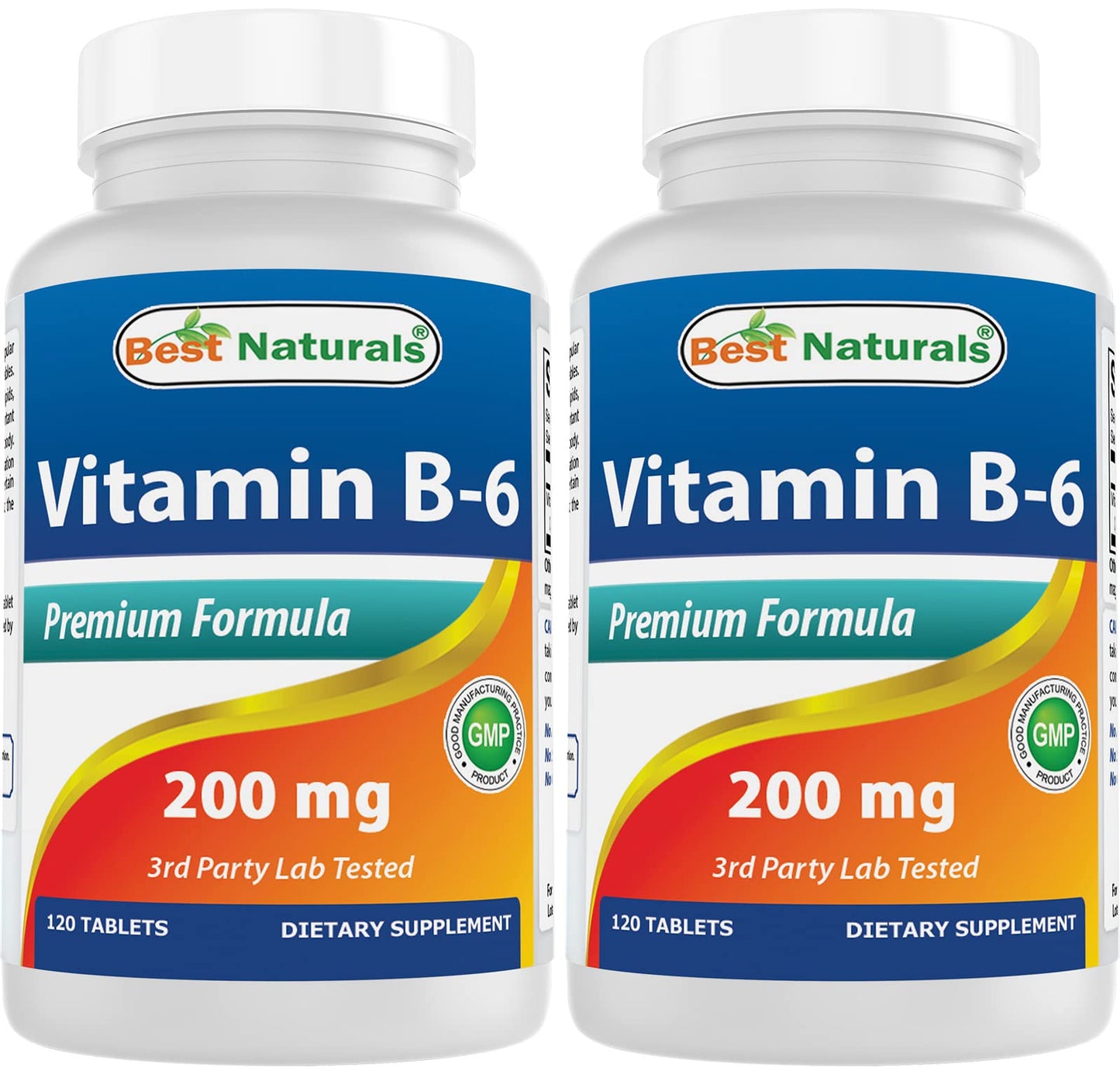 Best Naturals Vitamin B6 200mg Tablets 120