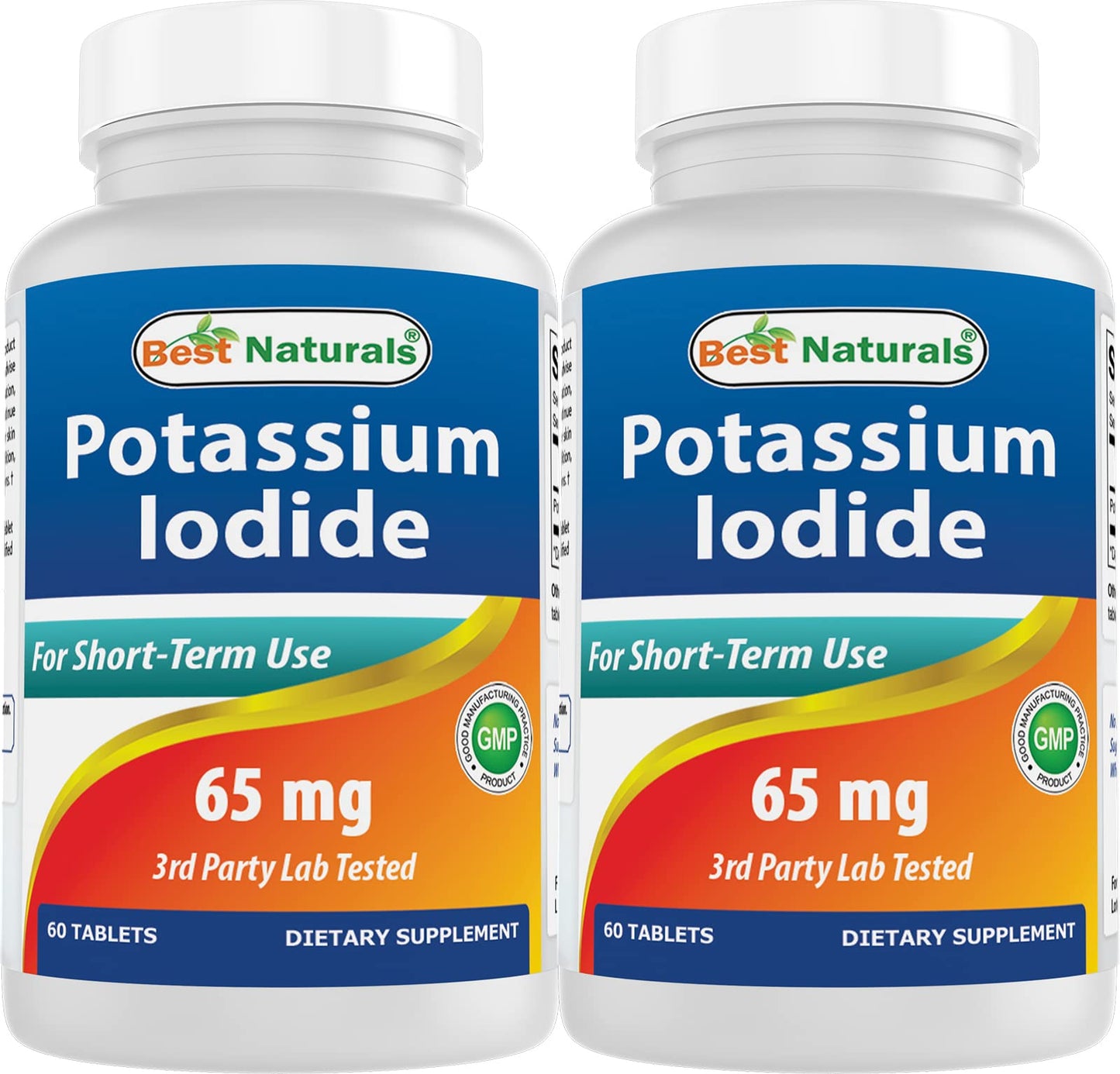 Best Naturals Potassium Iodide 65 mg Tablet, 120 Tablets