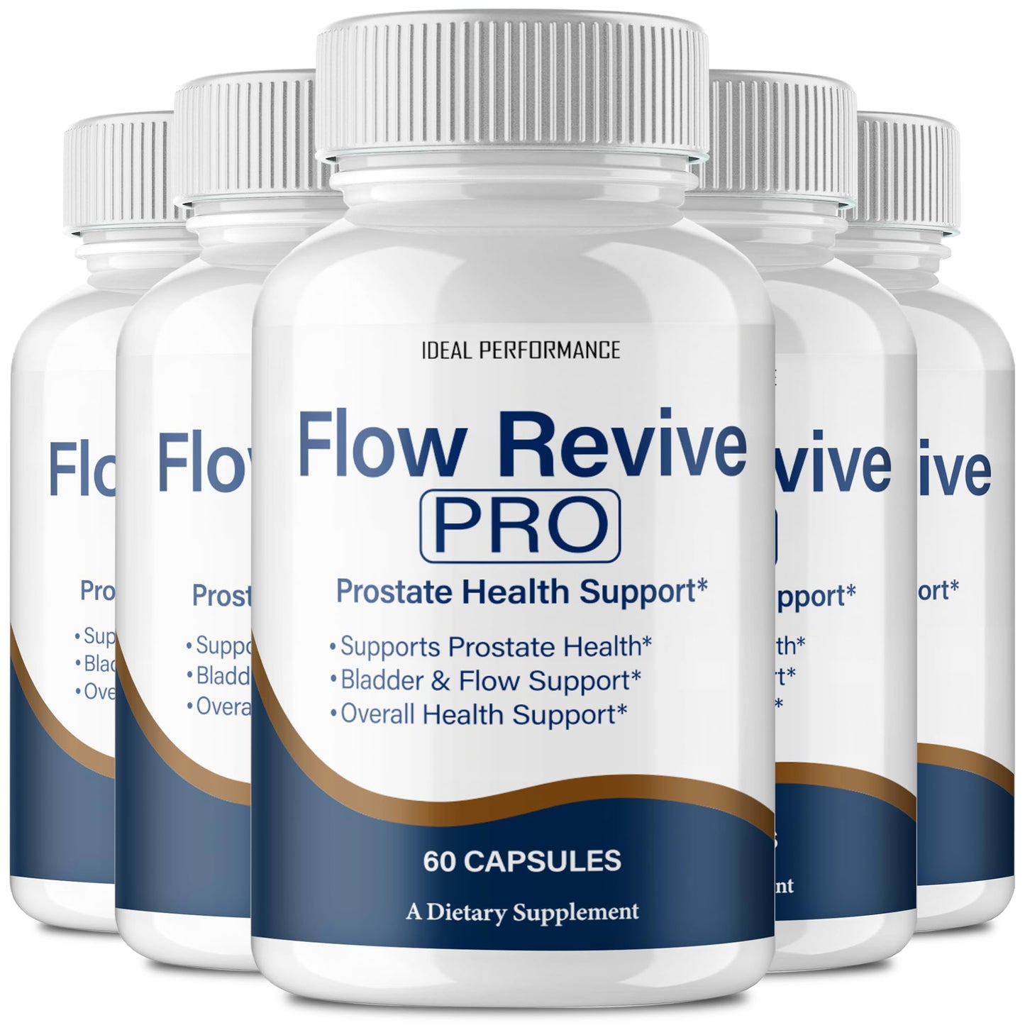 IDEAL PERFORMANCE Flow Revive Prostate Supplement Capsules, 300 Count