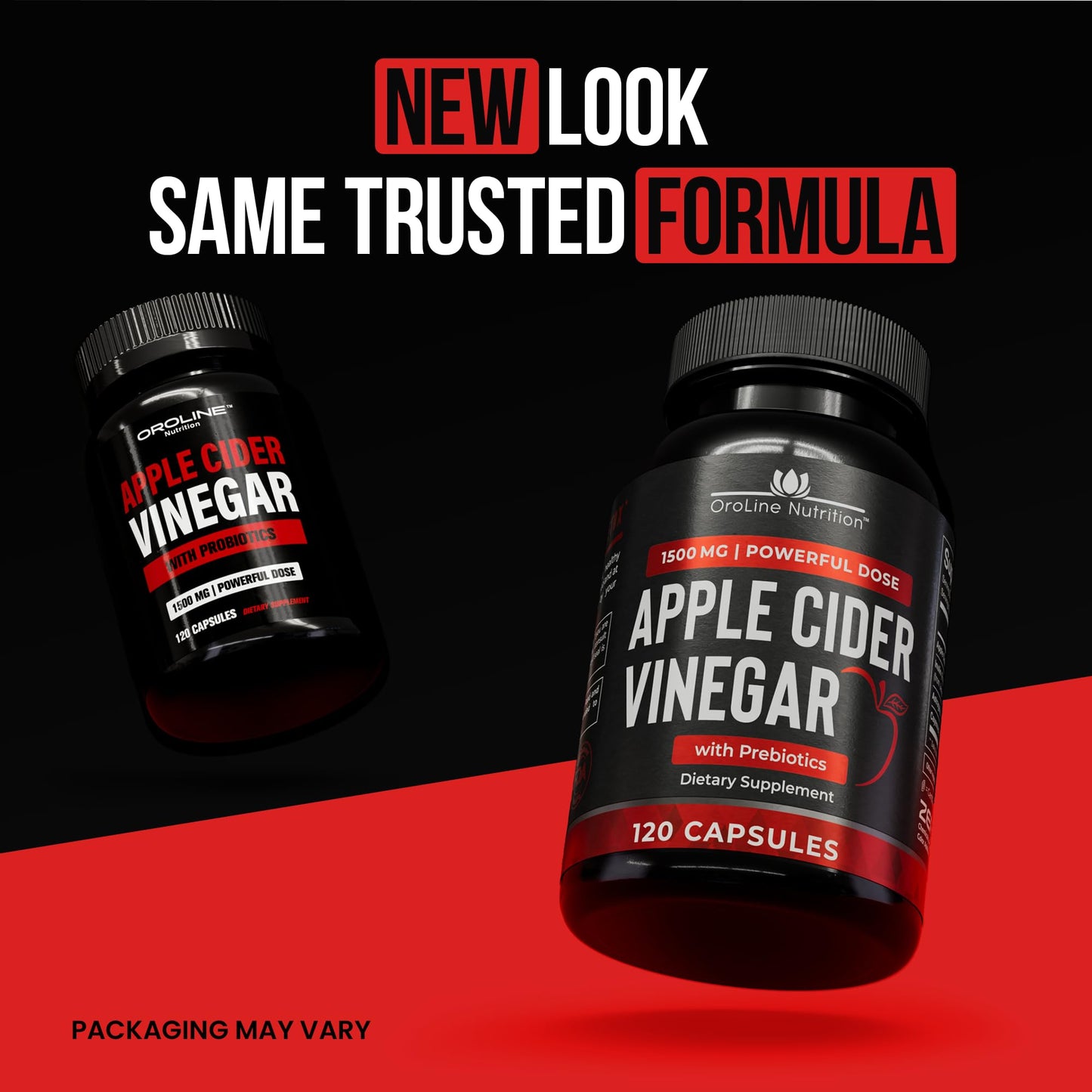 OroLine Nutrition Apple Cider Vinegar Capsule 120 Count