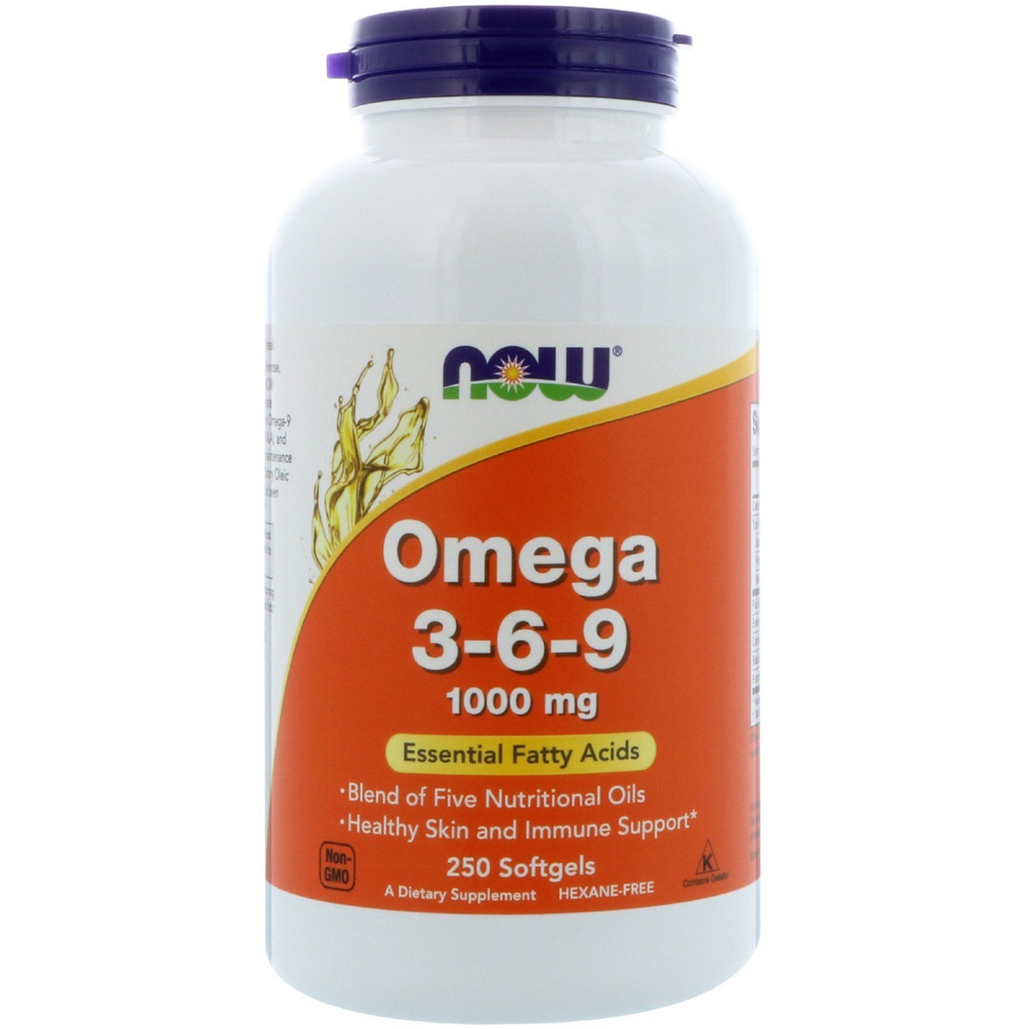 NOW Foods Omega 3-6-9 Softgels 250