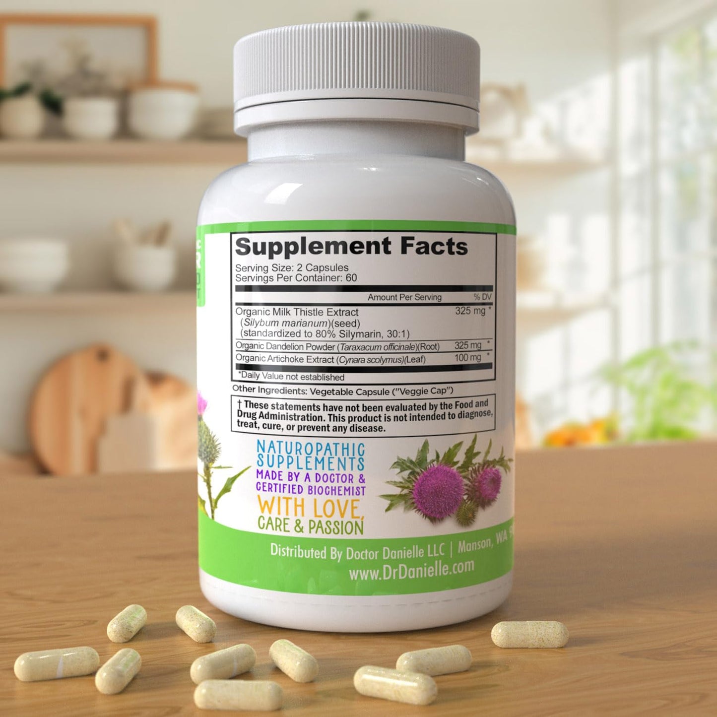 Doctor Danielle Liver Assist Capsules 120 Count