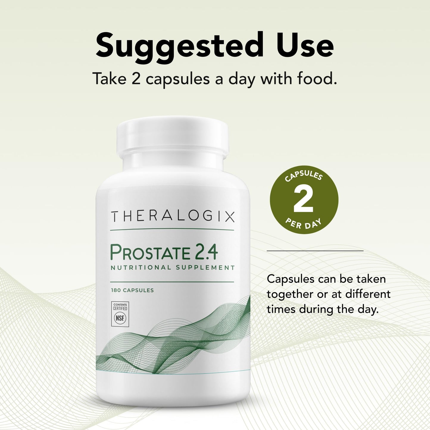 Theralogix Prostate 2.4 Nutritional Supplement 180 Capsules