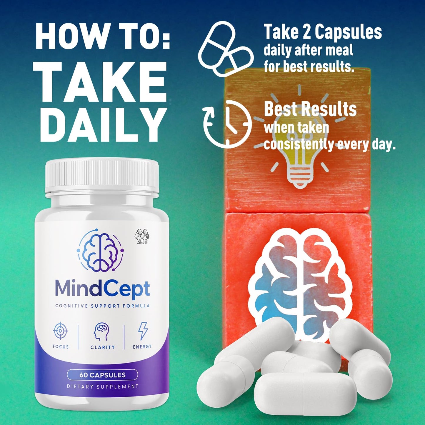 MJO Mindcept Capsule 120 Capsules
