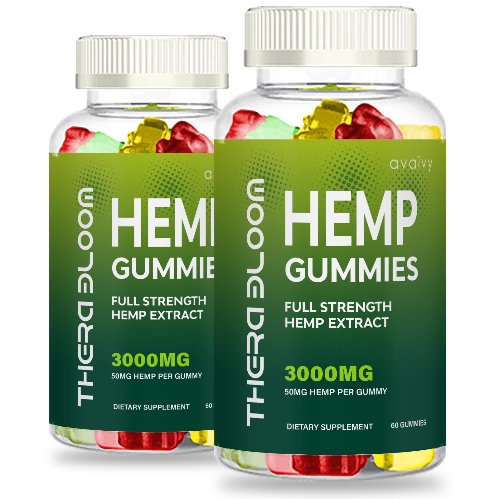 Avaivy Thera Bloom TheraBloom Gummy Formula, 120 Gummies