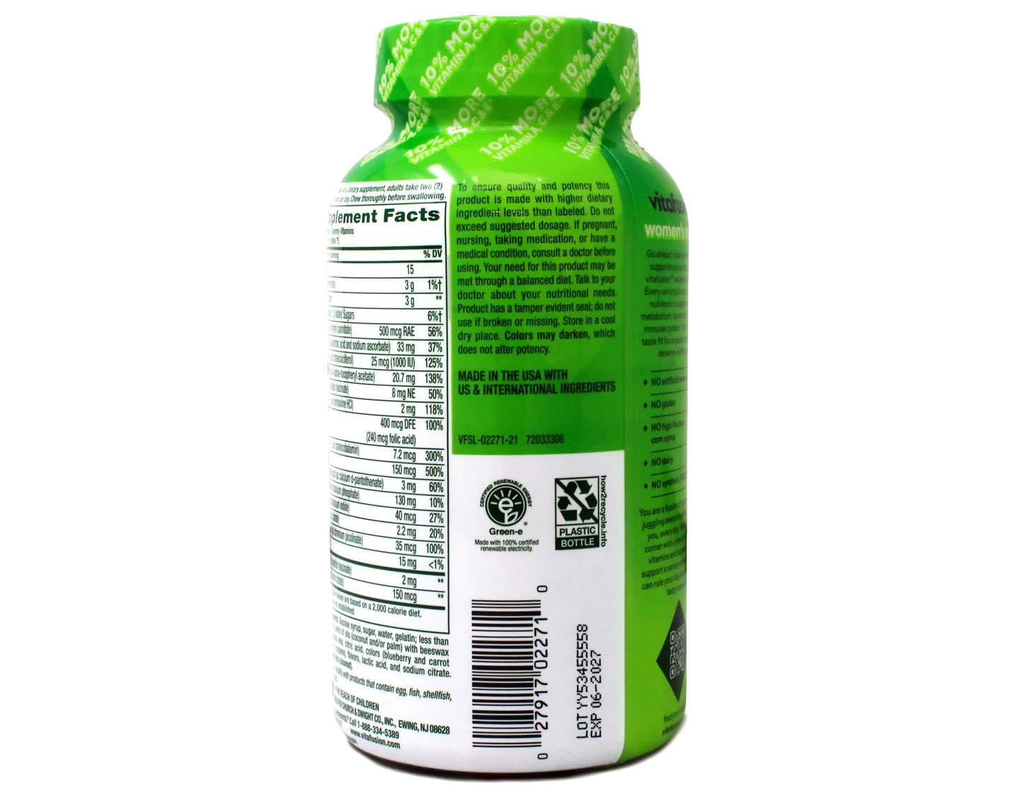 Vitafusion Women's Gummies Mixed Berry 450 Gummies