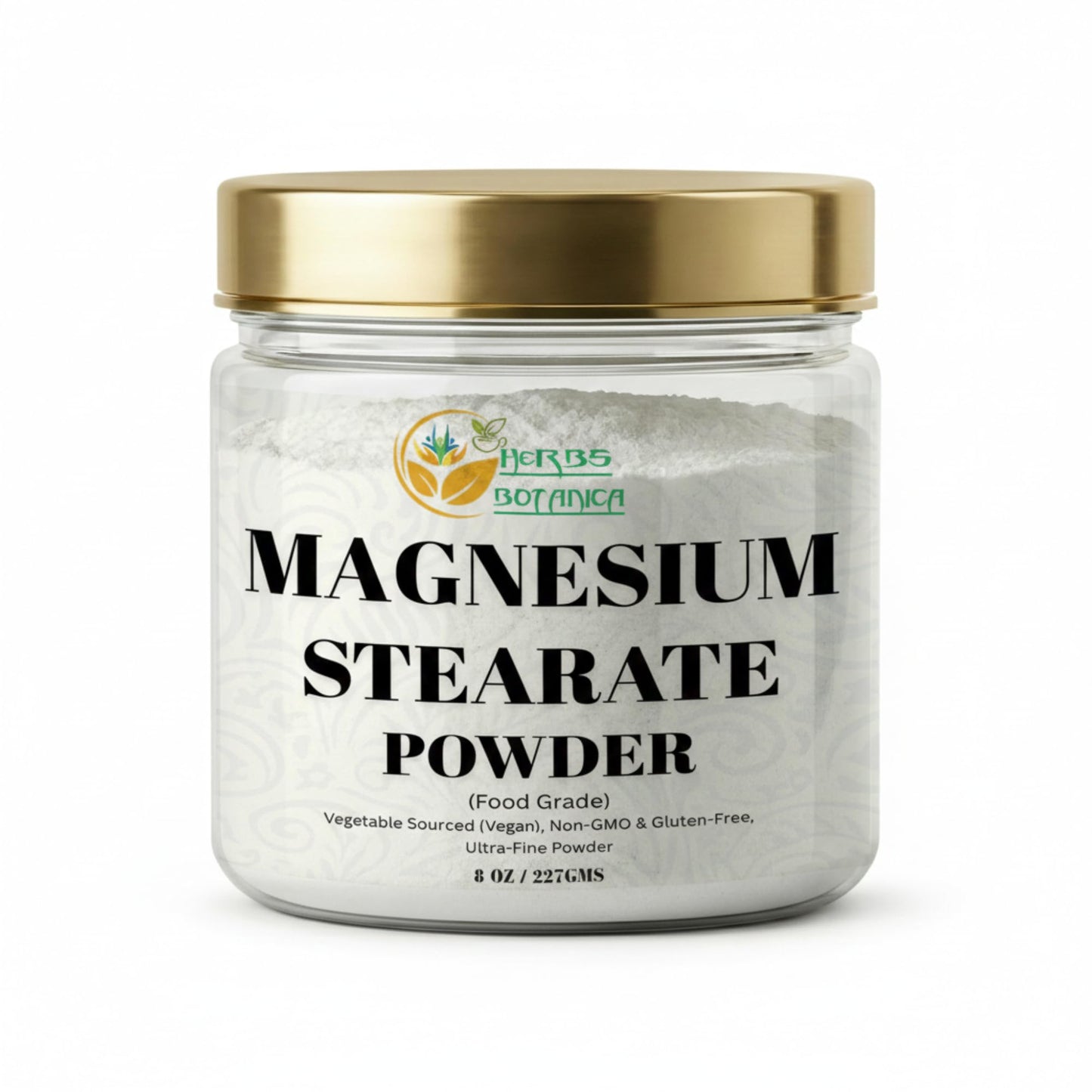 Herbs Botanica Magnesium Stearate Powder 8 oz