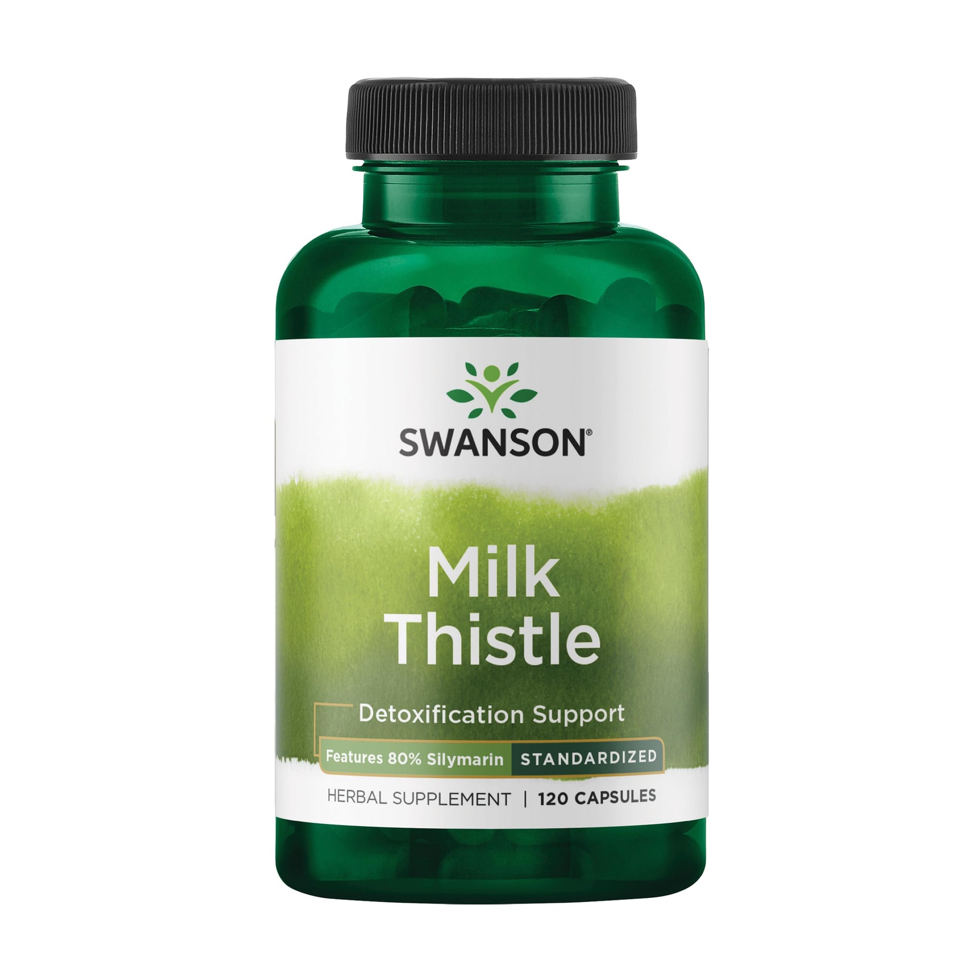 Swanson Milk Thistle Capsules 120 Count