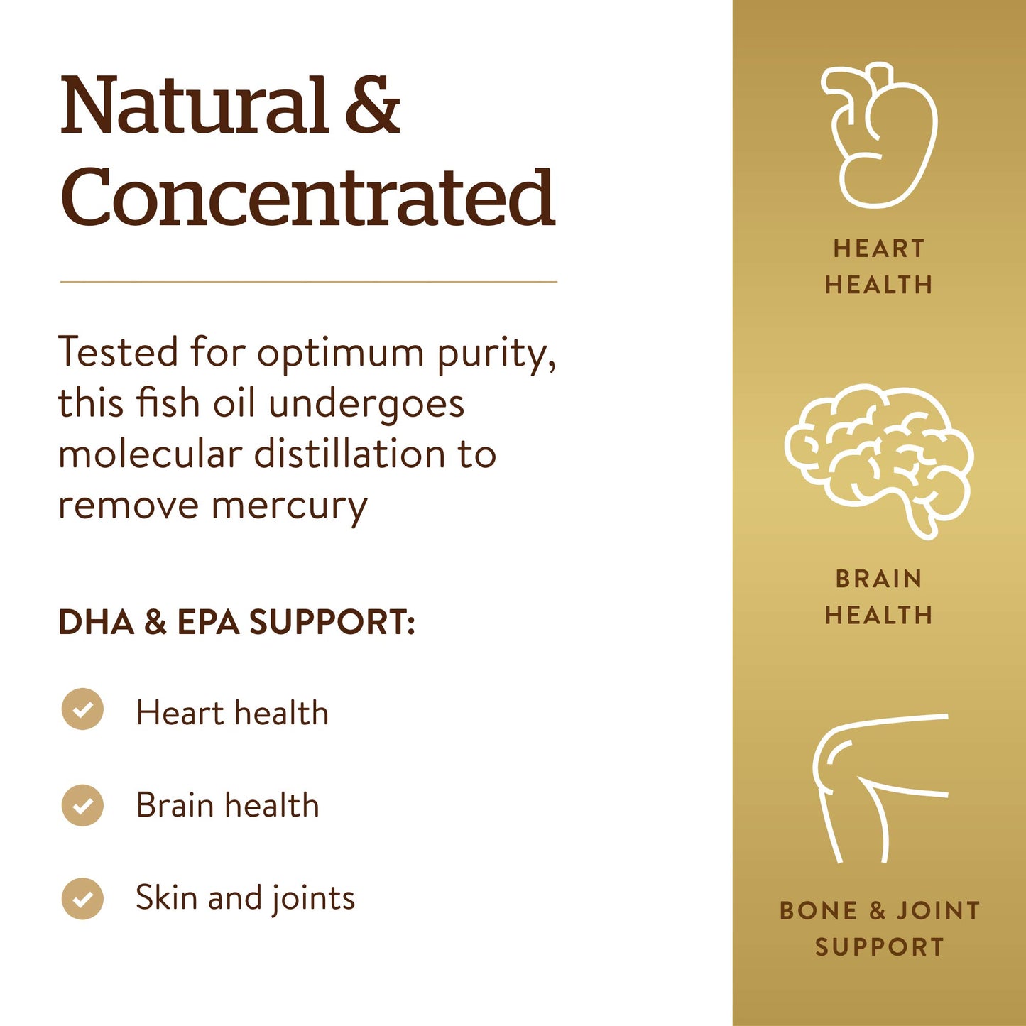 Solgar Omega-3 Fish Oil Concentrate 240 Softgels