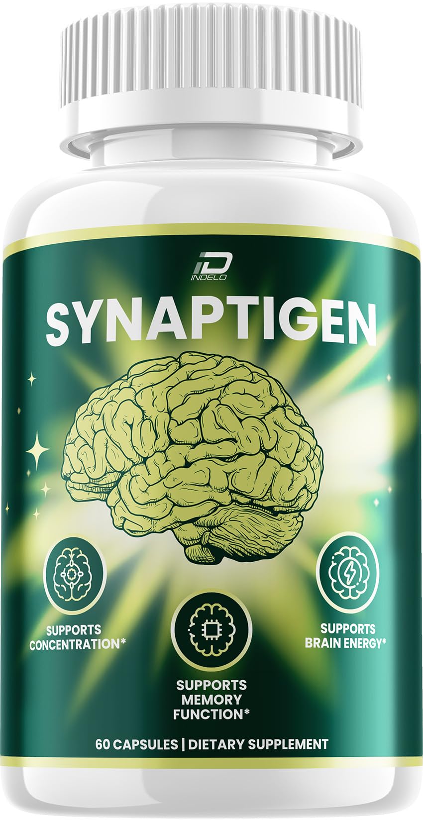 Indelo Synaptigen Supplement Capsules, 60 Capsules
