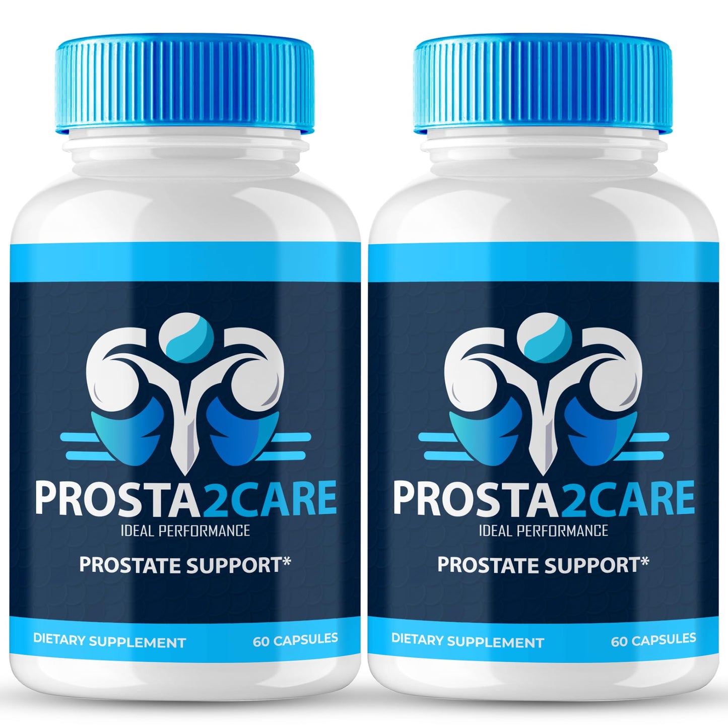 IDEAL PERFORMANCE Prosta2Care for Men Prostate Health Capsules, 120 Count