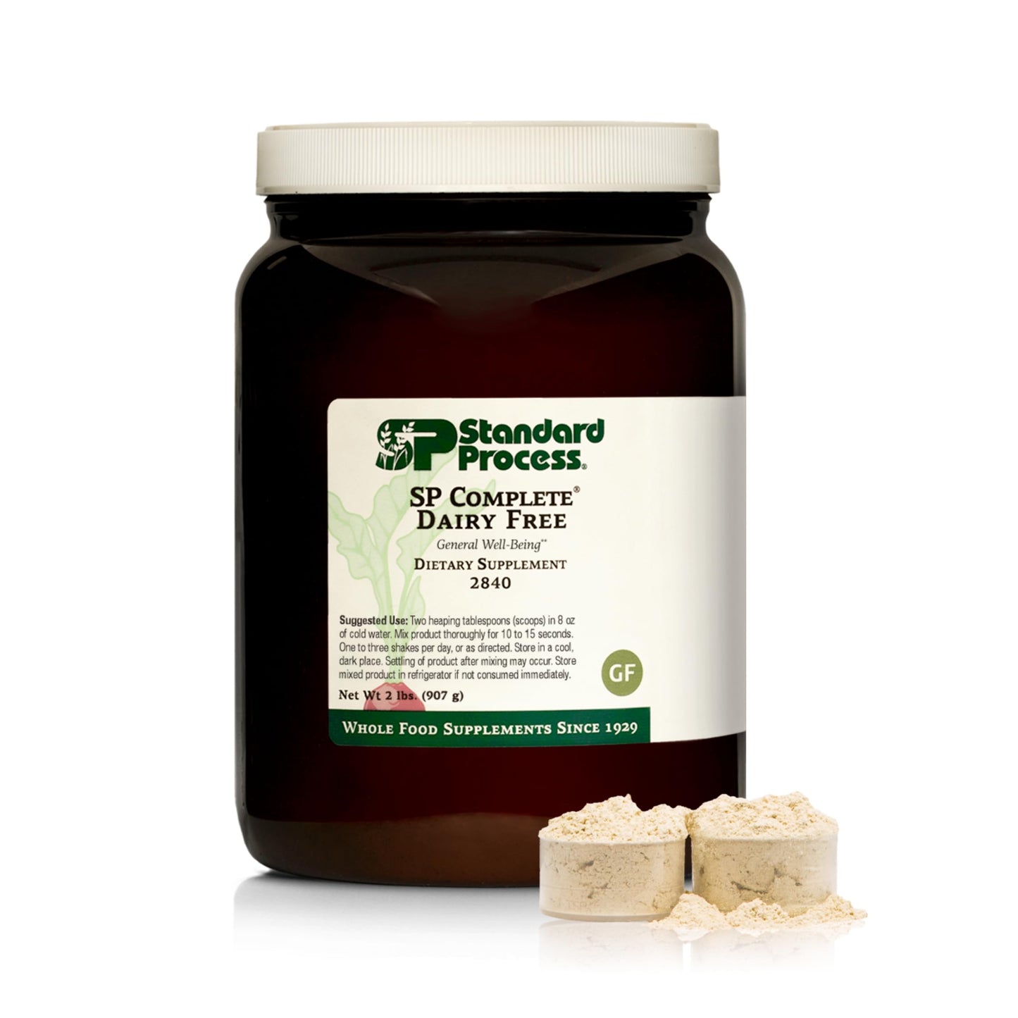 Standard Process Inc. SP Complete Dairy-Free Rice Protein Powder, 32 Servings