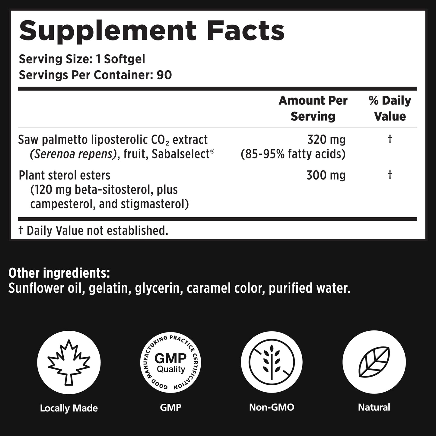 Szio+ Utiva Prostate Health, Saw Palmetto & Beta-Sitosterol Softgels, 30