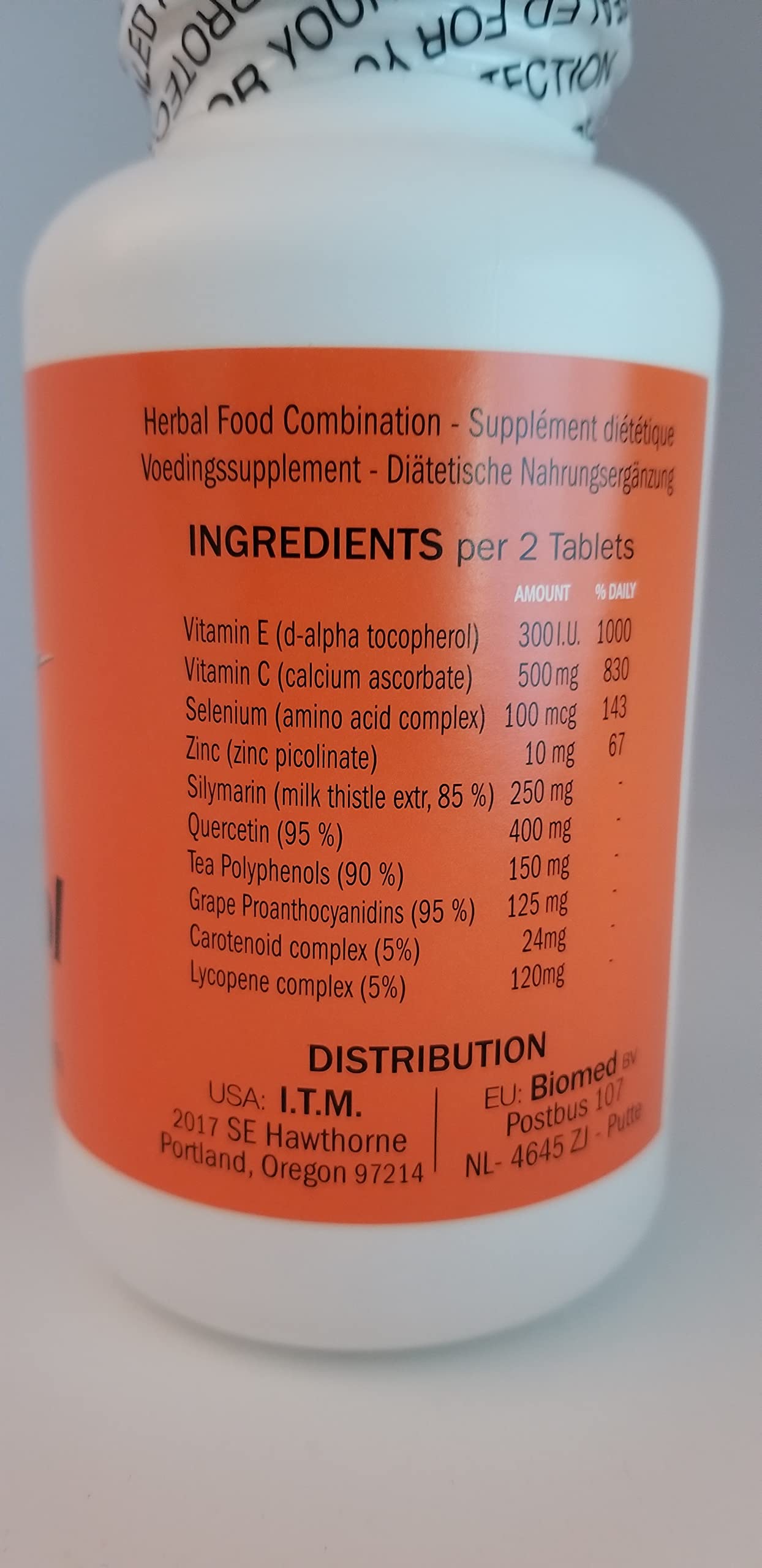 WHITE TIGER Quercenol Tablets, 168 Tablets