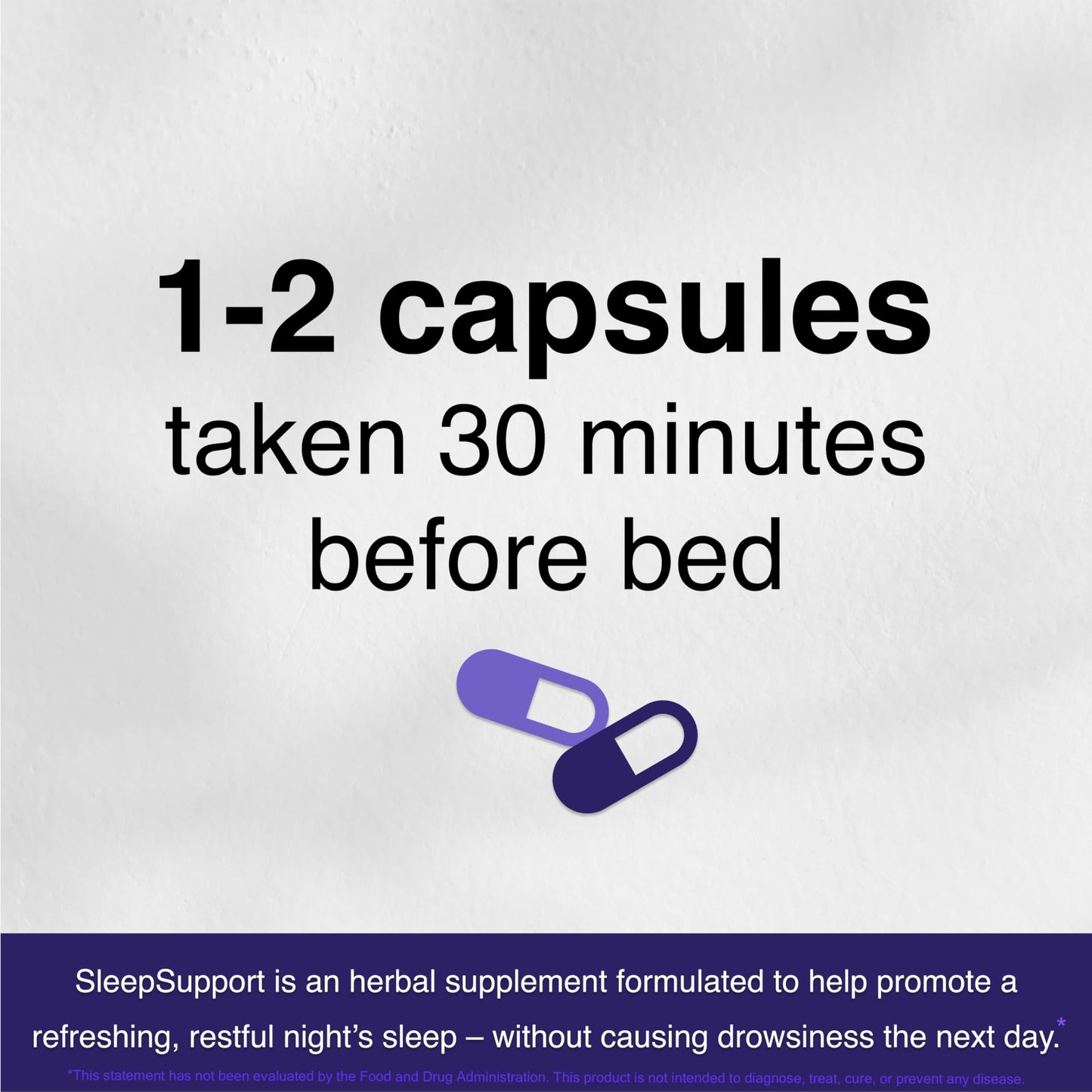 Vitamin Support SleepSupport Natural Sleep Aid 60 Capsules