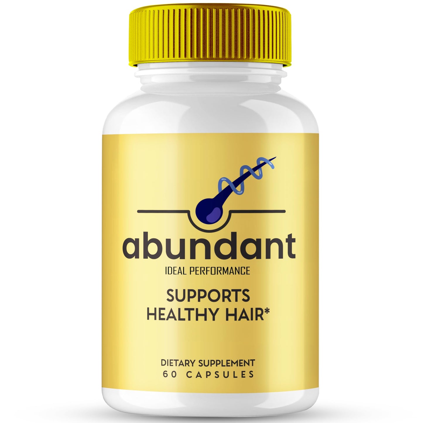 IDEAL PERFORMANCE Abundant Hair Supplement Capsules, 60 Count