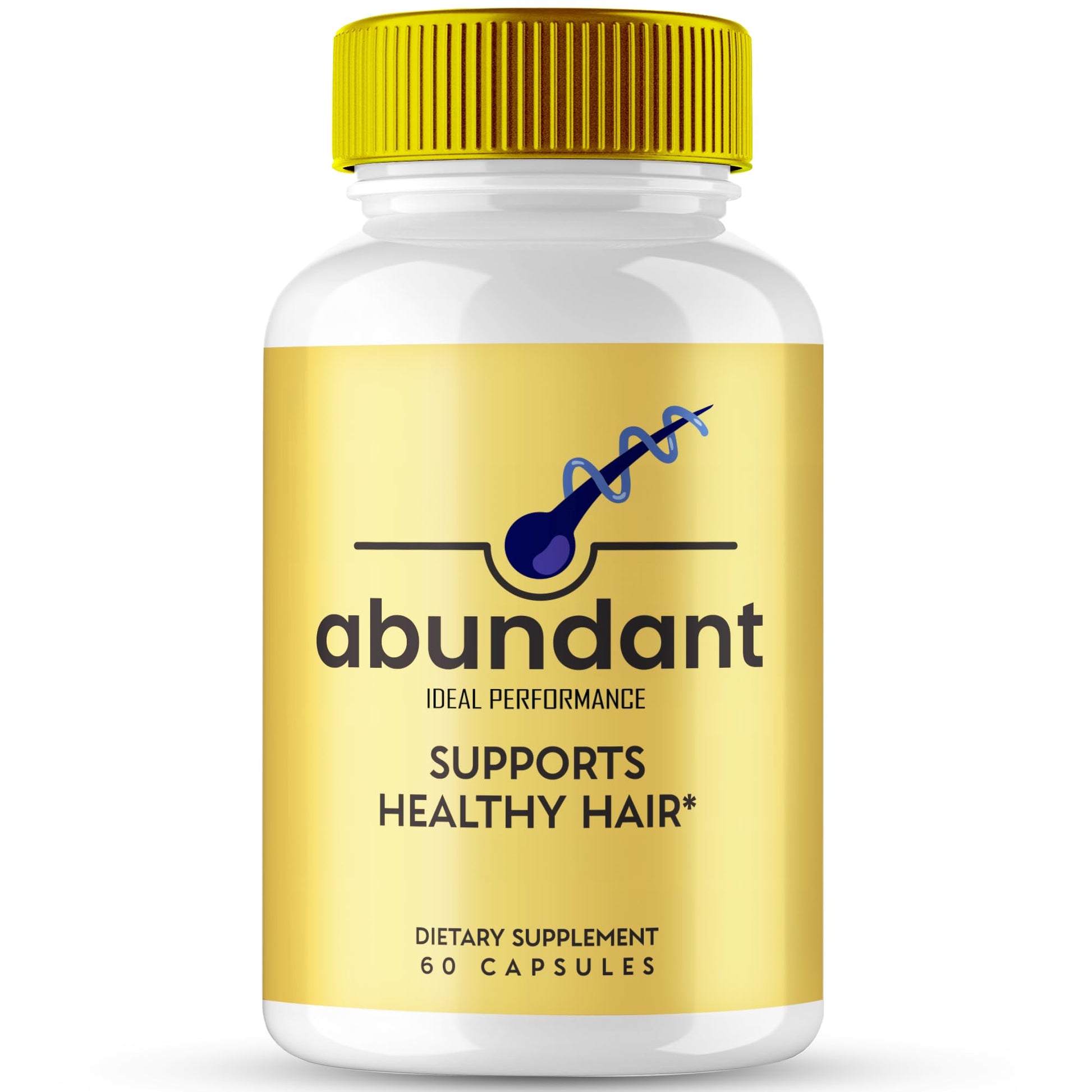 IDEAL PERFORMANCE Abundant Hair Supplement Capsules, 60 Count