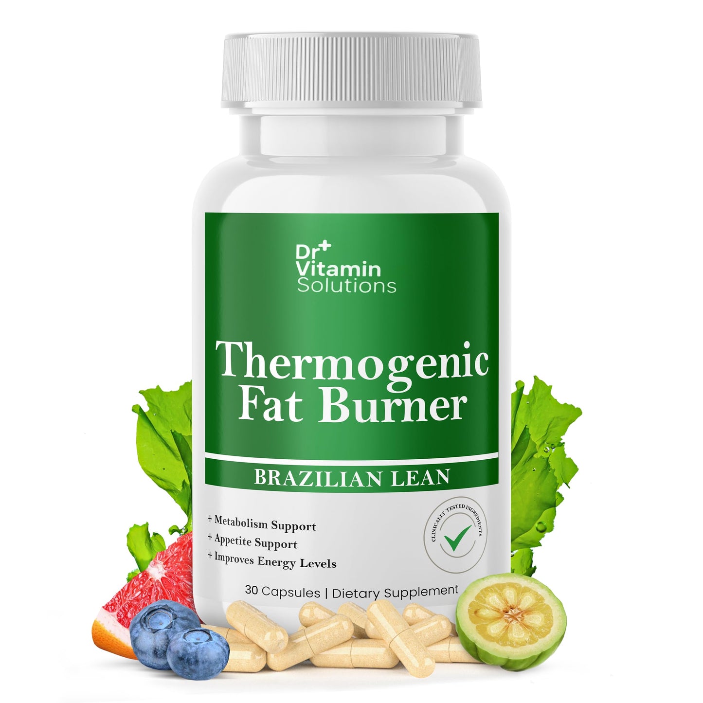 DR VITAMIN SOLUTIONS Thermogenic Fat Burner Capsule 30 Capsules