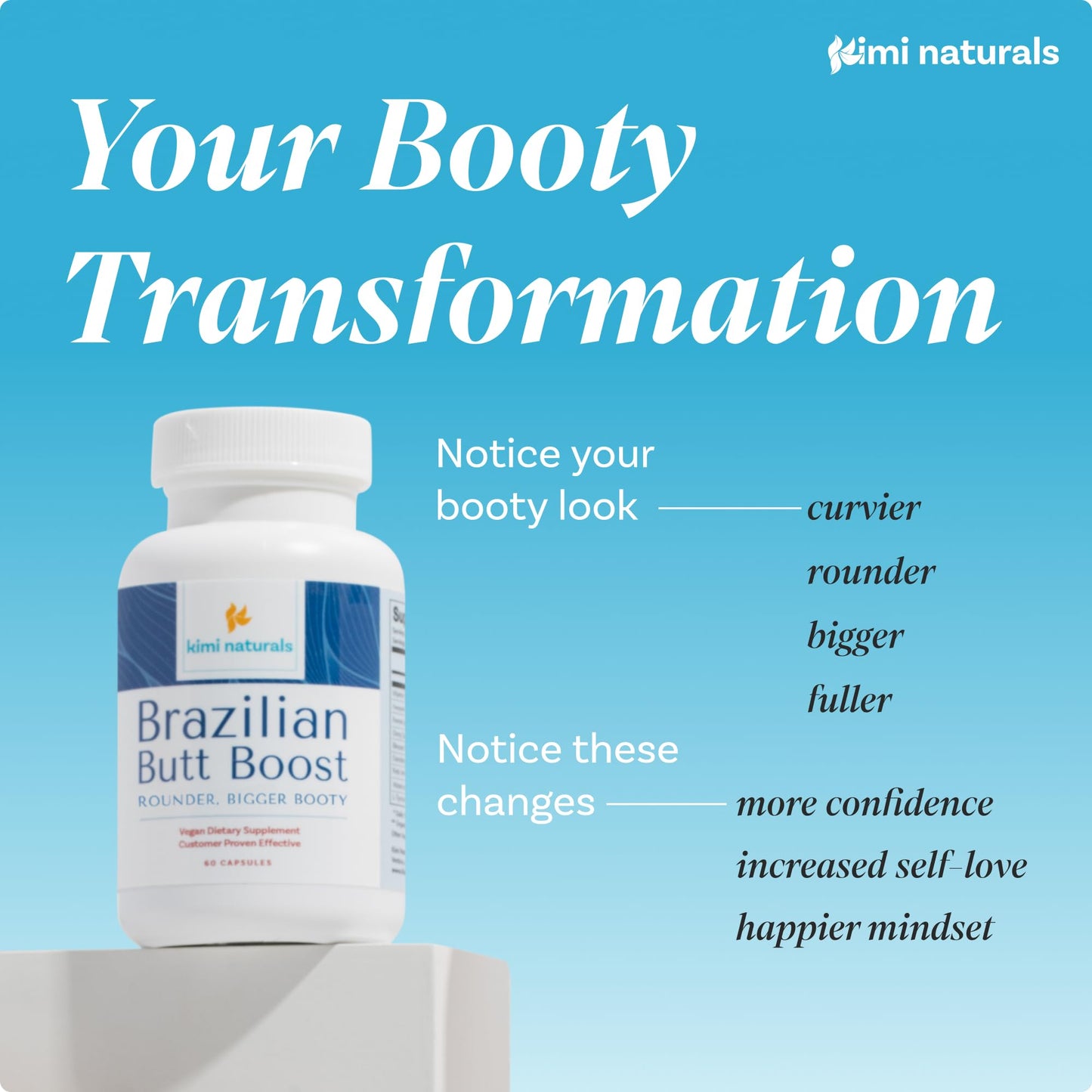 KIMI Butt Enhancer Capsules 60 Count