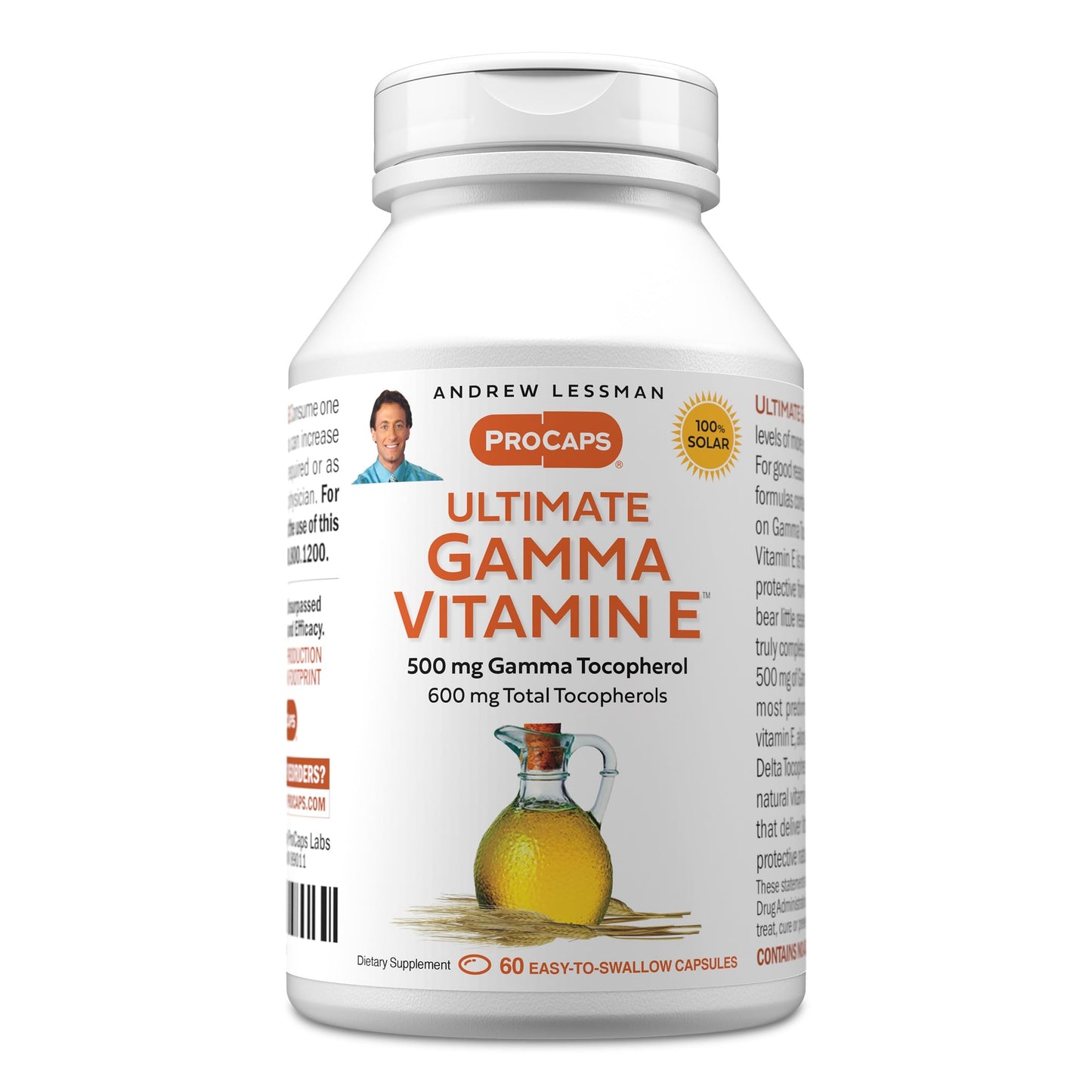 ANDREW LESSMAN Ultimate Gamma Vitamin E 60 Capsules