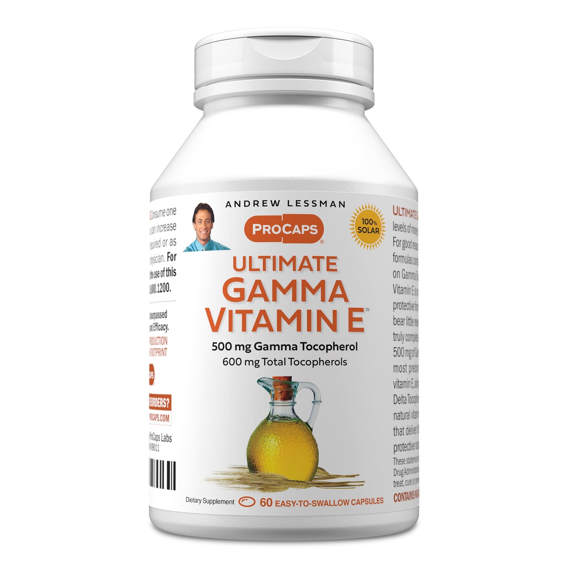 ANDREW LESSMAN Ultimate Gamma Vitamin E 60 Capsules