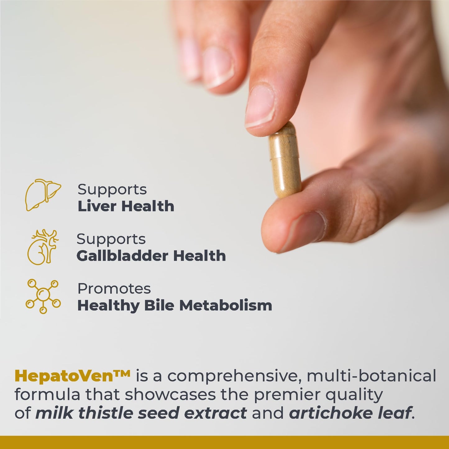 Premier Research Labs HepatoVen Milk Thistle Liver Support with Artichoke Extract Capsules, 60 Count