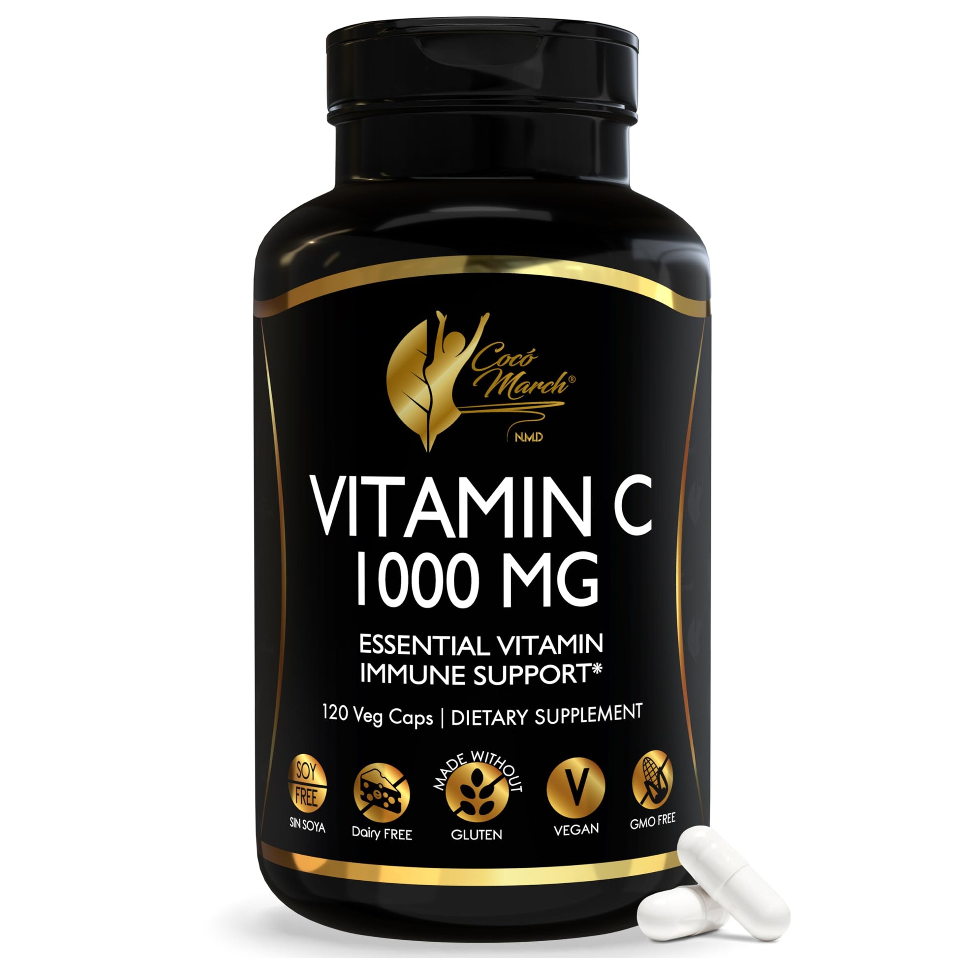 Cocó March N.M.D Vitamin C 1000mg Capsule 120 Veg Capsules