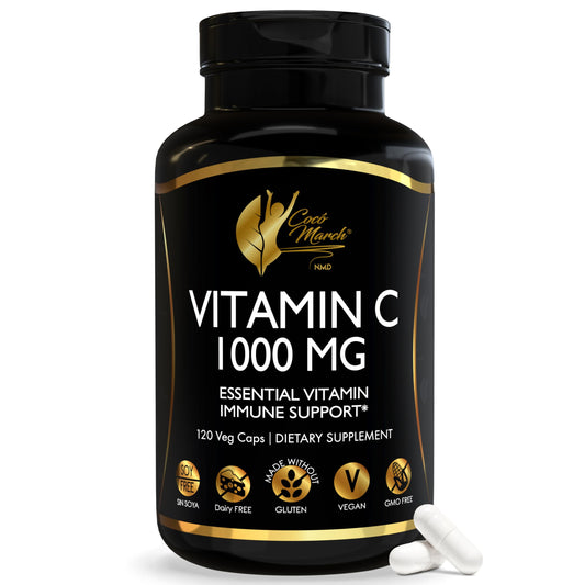 Cocó March N.M.D Vitamin C 1000mg Veg Capsules, 120 Capsules
