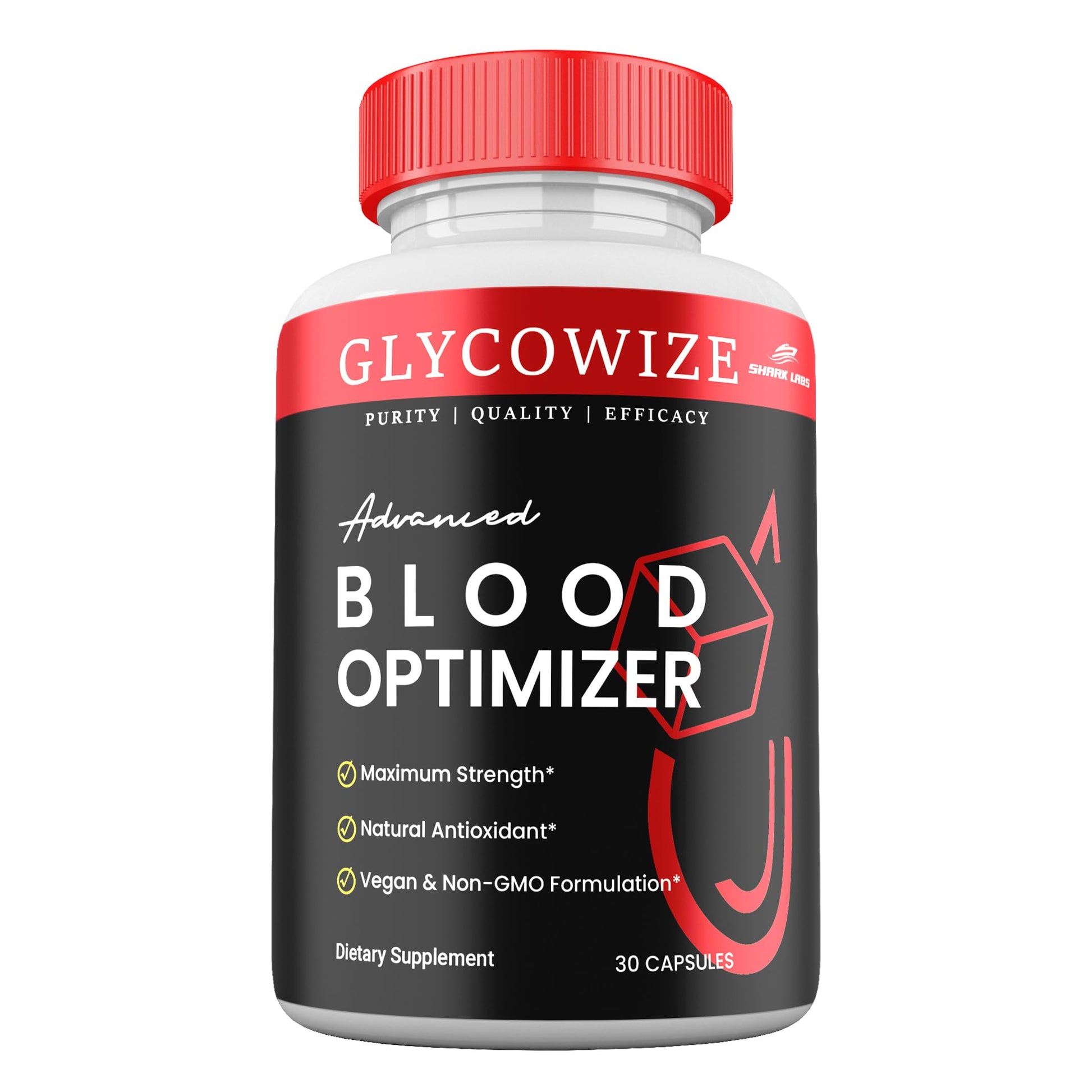 Shark Labs GlycoWize Capsules 60 Count