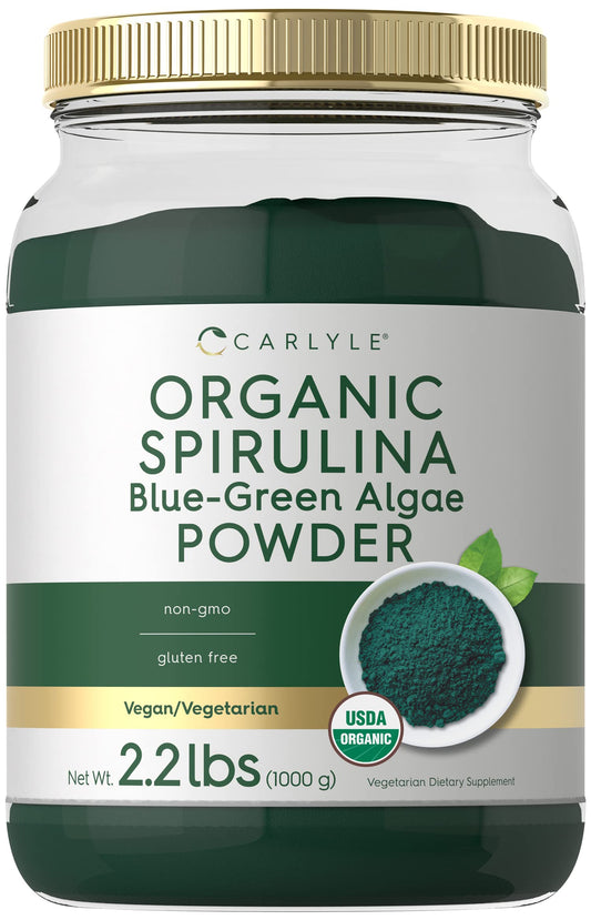 Carlyle Organic Spirulina Powder 35.2 Ounces