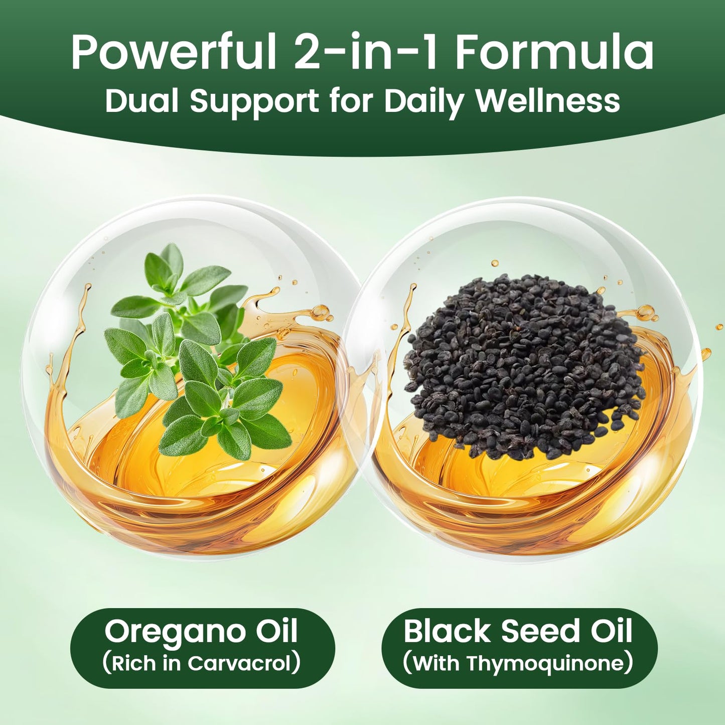 PLYNXE Oil of Oregano with Black Seed Oil Gummy 200 Count