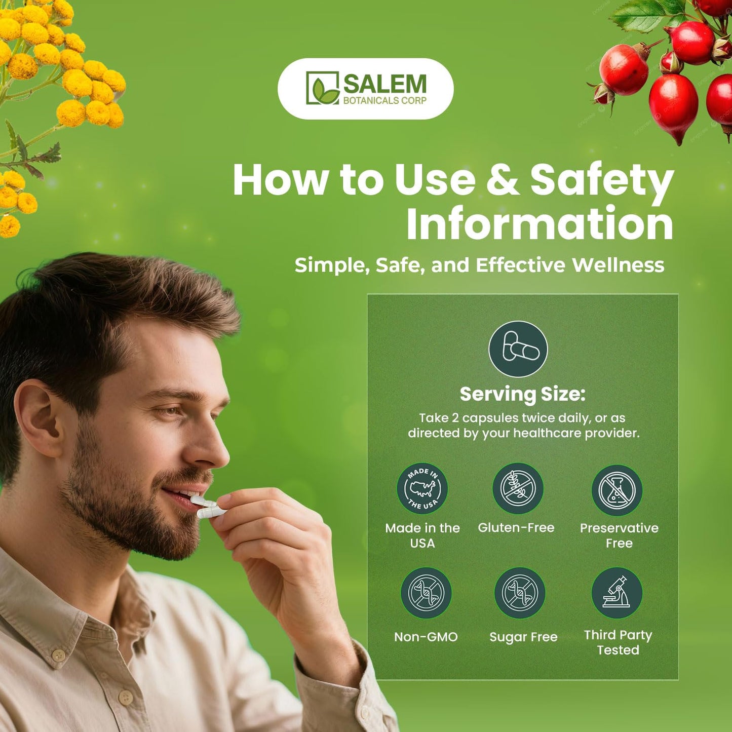 Green Help Immune Defense 60 Capsules