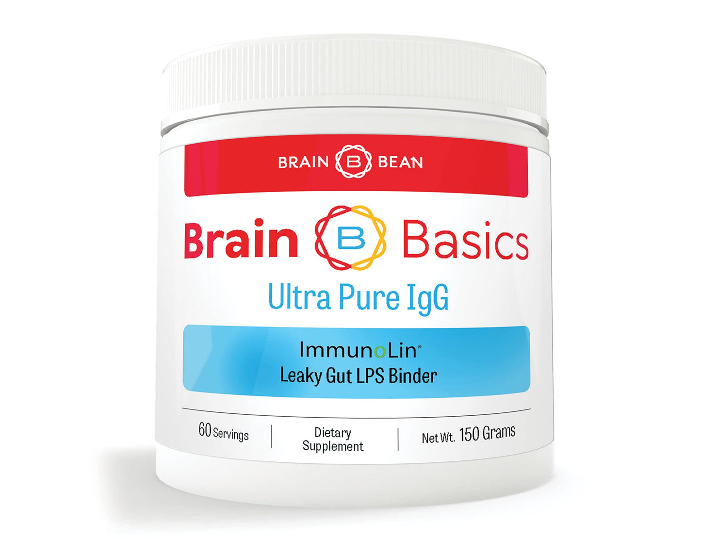 Brain Bean Brain Basics Ultra Pure IgG Supplement Powder 5.29 Ounce