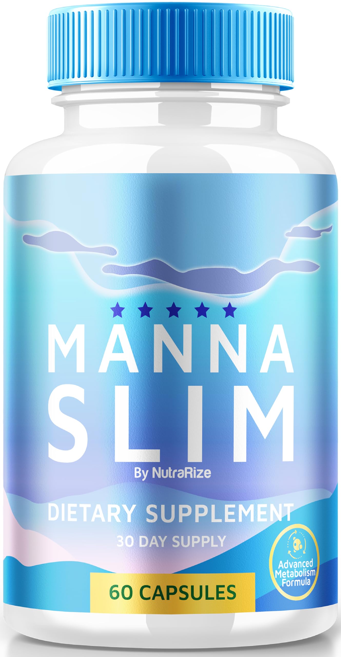 NutraRize Manna Slim Capsules, 60 Capsules