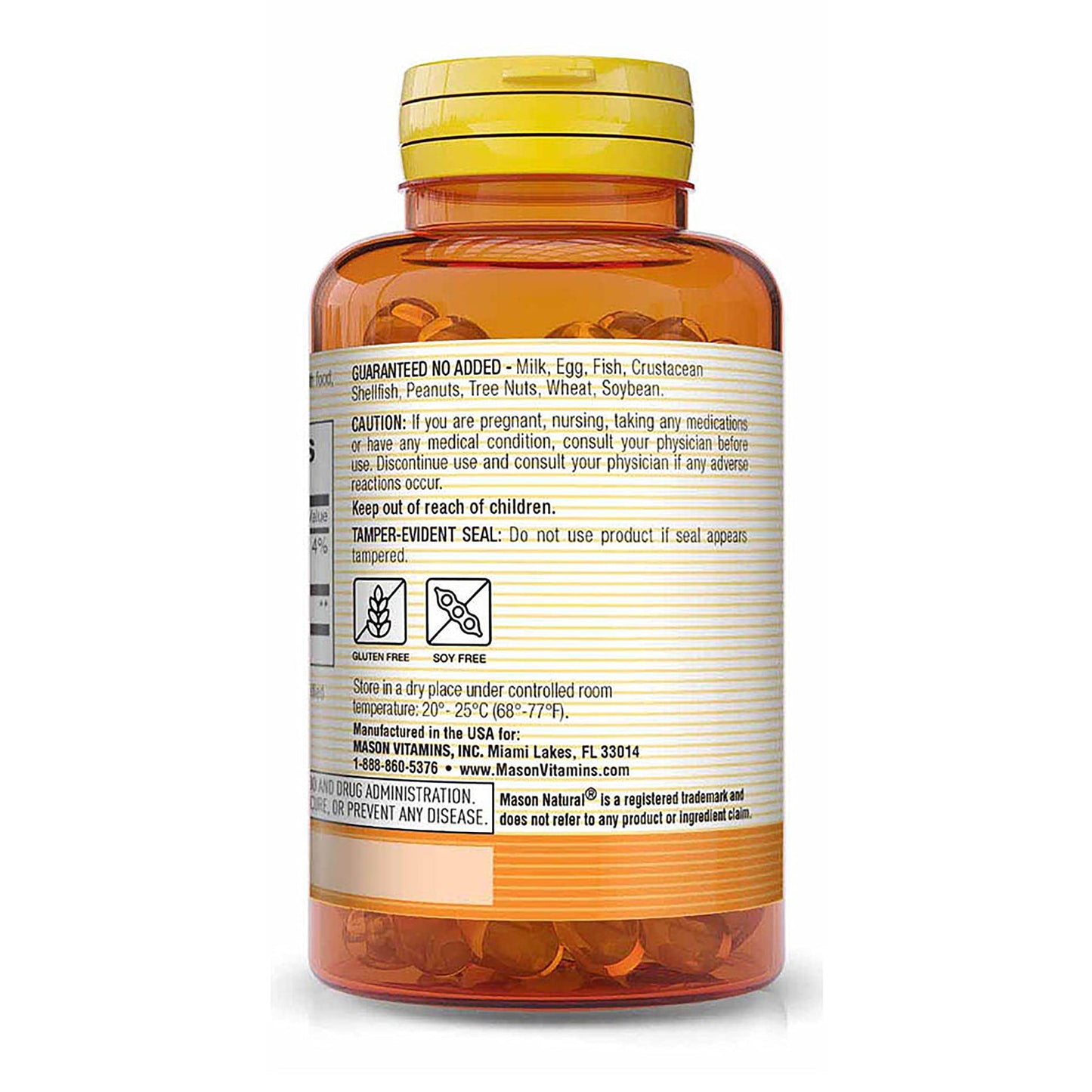 Mason Natural Lutein 6mg Antioxidant Softgels 60 Count